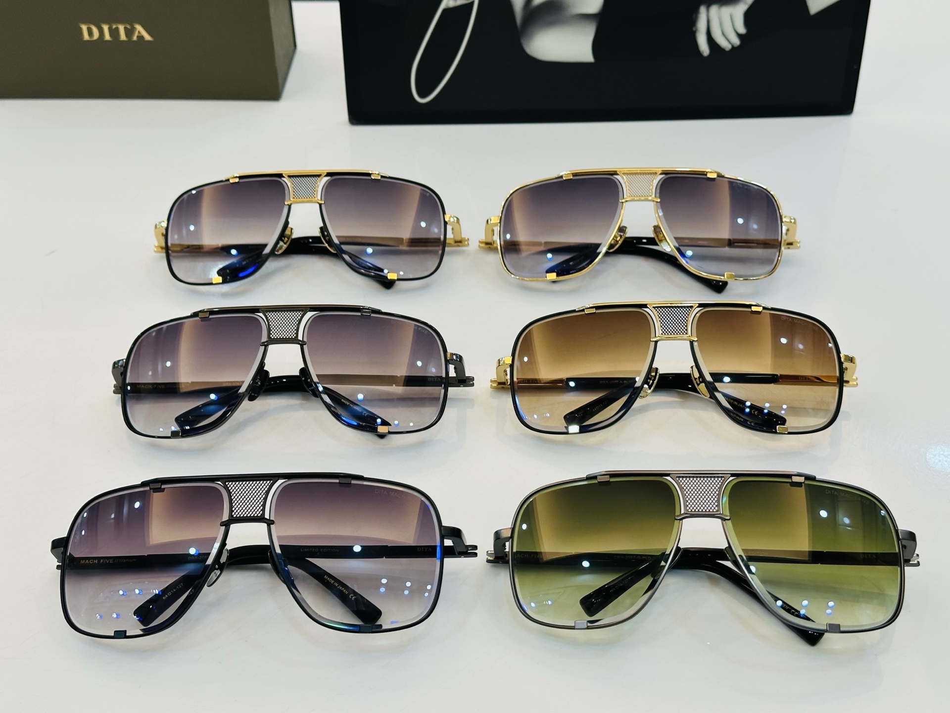 官网款 DlT* 迪塔 DRX-2087  Size：64口14-127 意大利最新原单货 得意得意男款