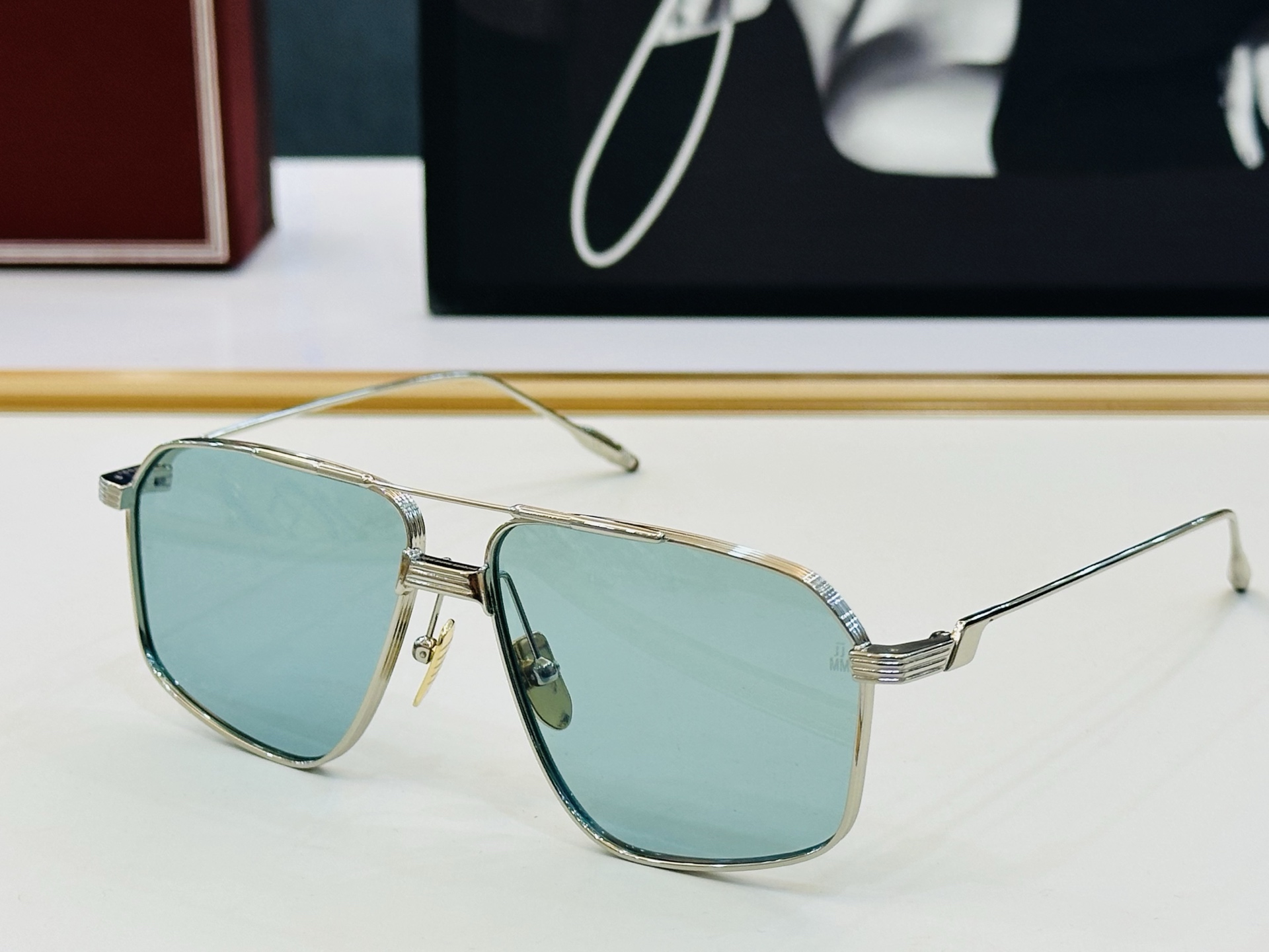 JACQUES MARIE JAGGER 日本手工眼镜 镜框採用上板材打造出  SIZE：51口23-1