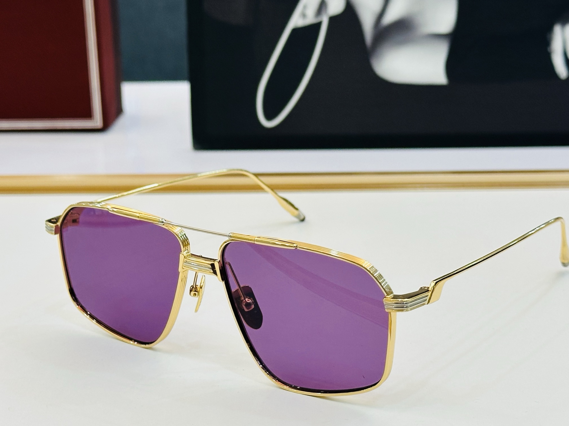 JACQUES MARIE JAGGER 日本手工眼镜 镜框採用上板材打造出  SIZE：51口23-1