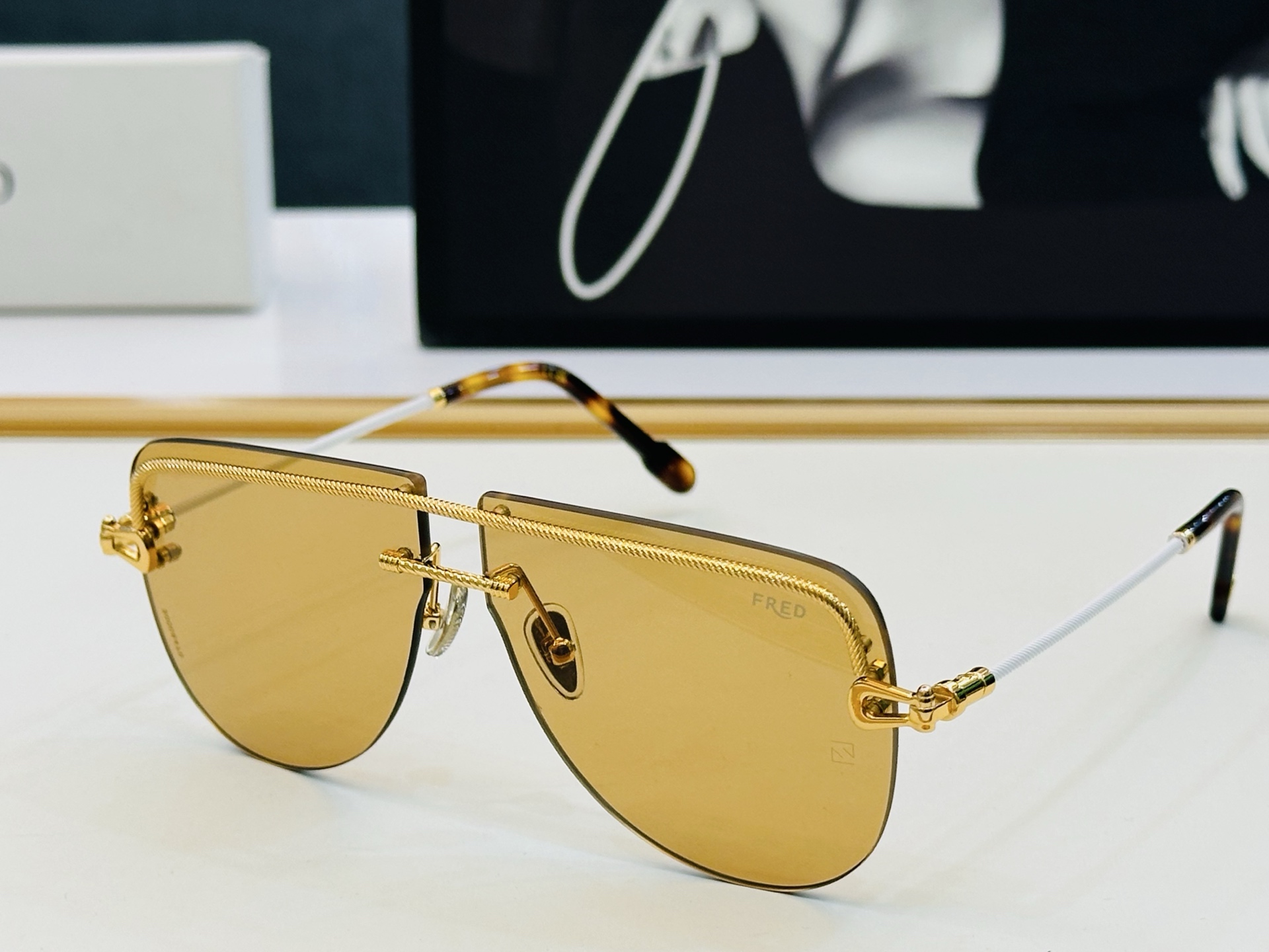 🔺FRED🔻法兰 FG50169U Size：61口10-145 醒目品牌logo扣扣 🔝🔝b上脸超美 