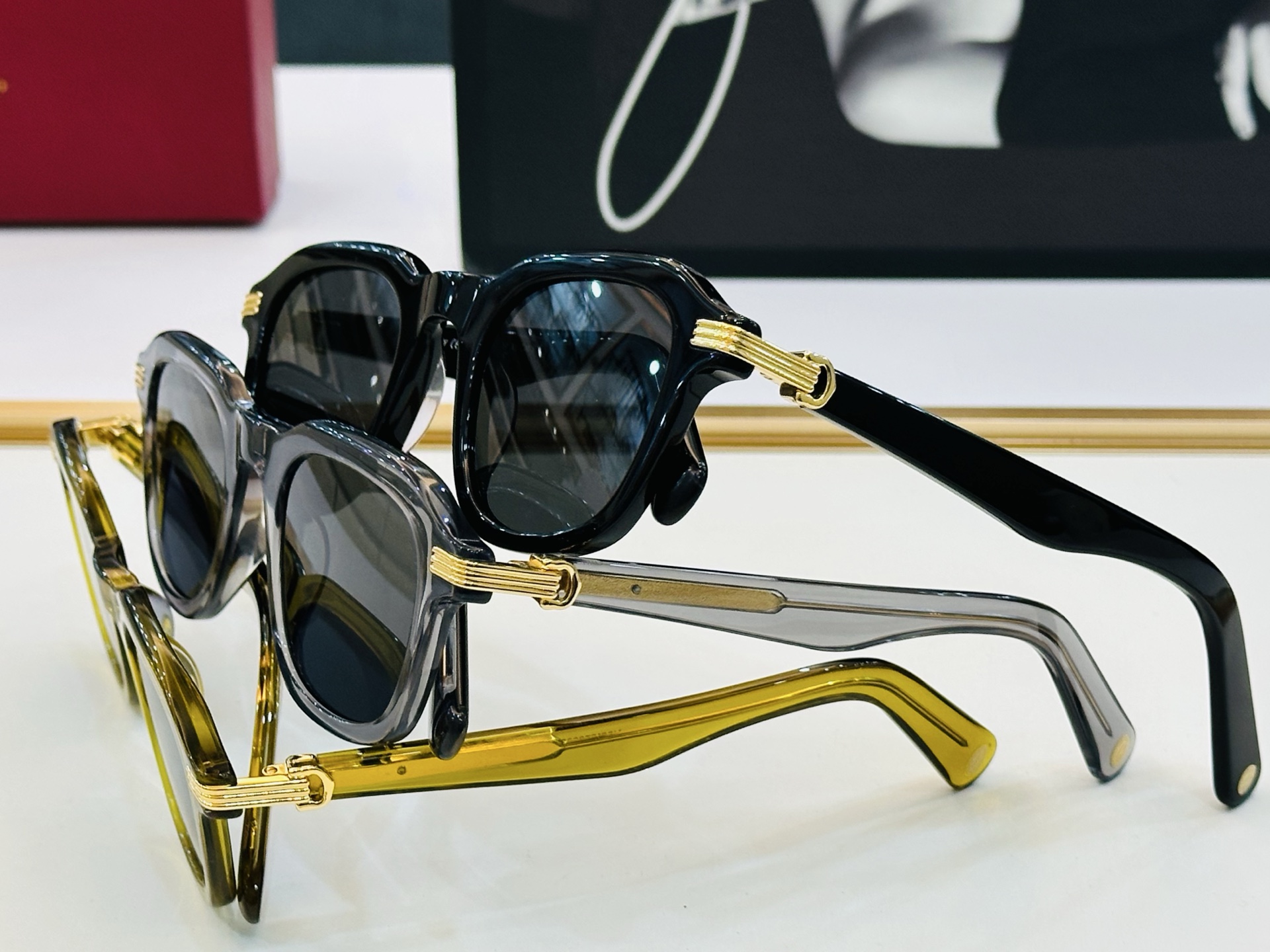 Cartier-卡家 ✨CT0035S  Size：52口19-145 不挑脸型 简约大气 时尚休闲 👌