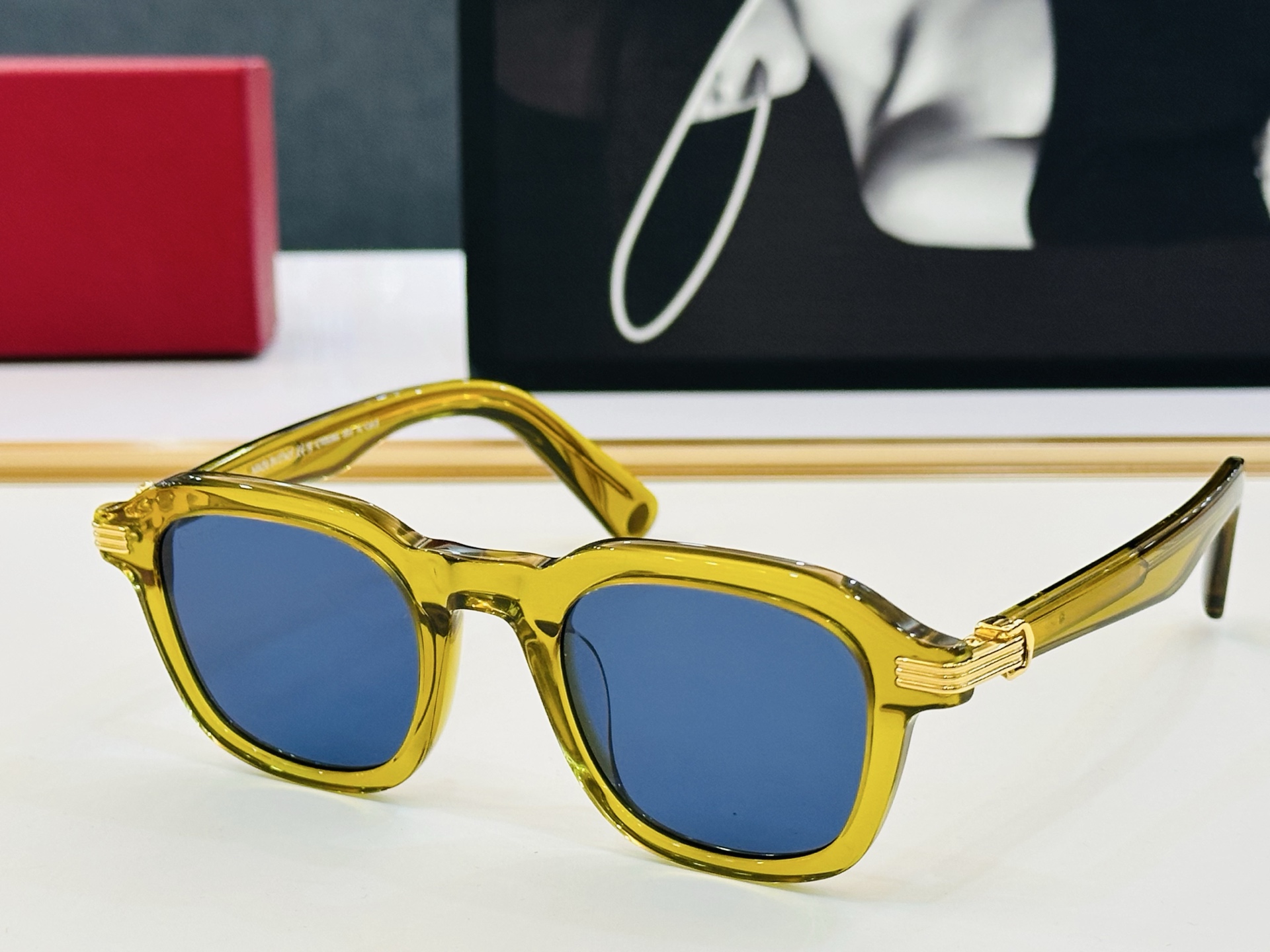 Cartier-卡家 ✨CT0035S  Size：52口19-145 不挑脸型 简约大气 时尚休闲 👌