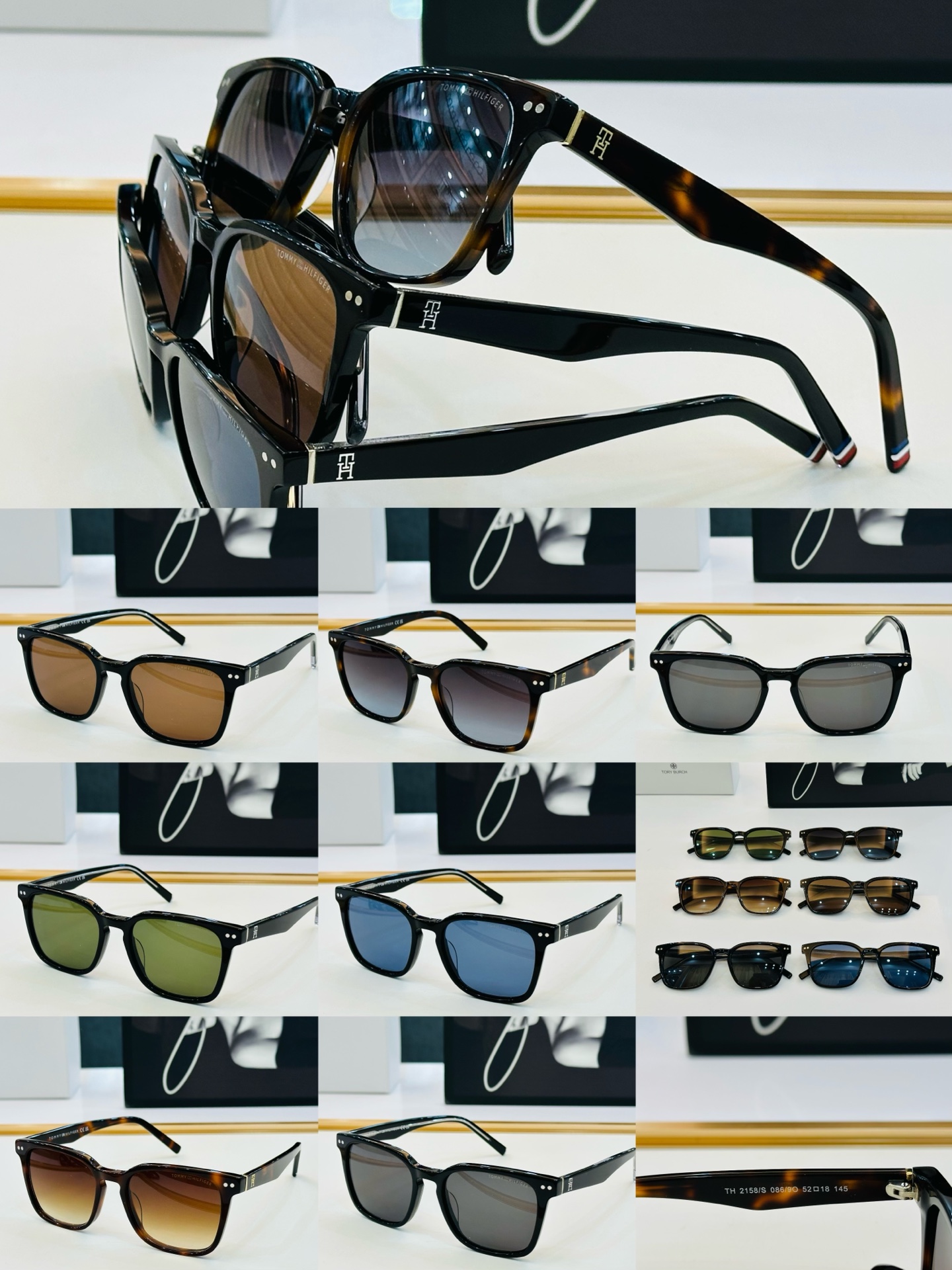 TORY BURC*⚜️MODELTH2158/S  😘😘重磅出品 SIZE 52口18-145 L高品