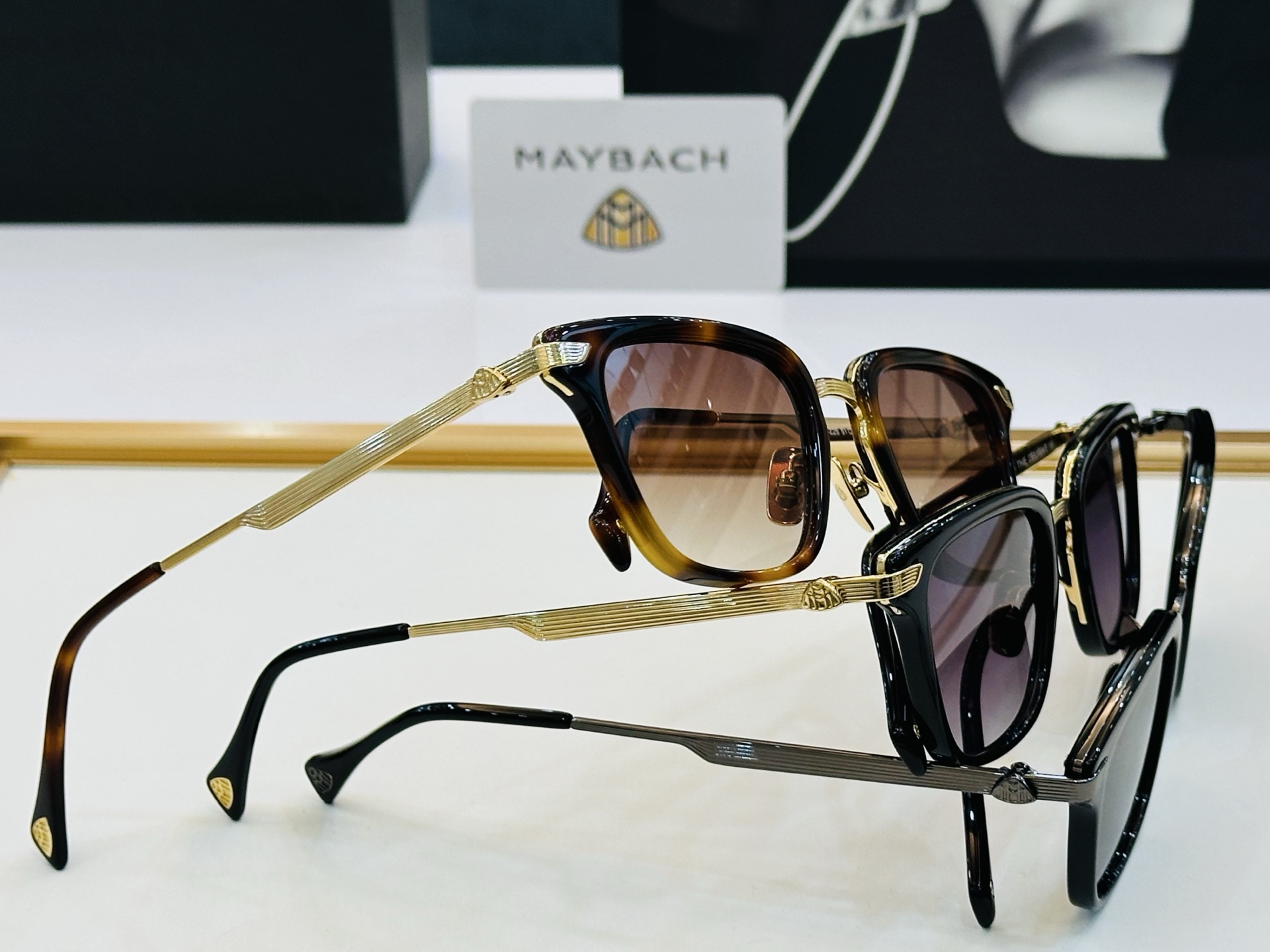 高品质 迈巴赫 🎉🎉做工精美💕💕MAYBAC*H Z5 Size：51口22-145 质感十足 A👍高品