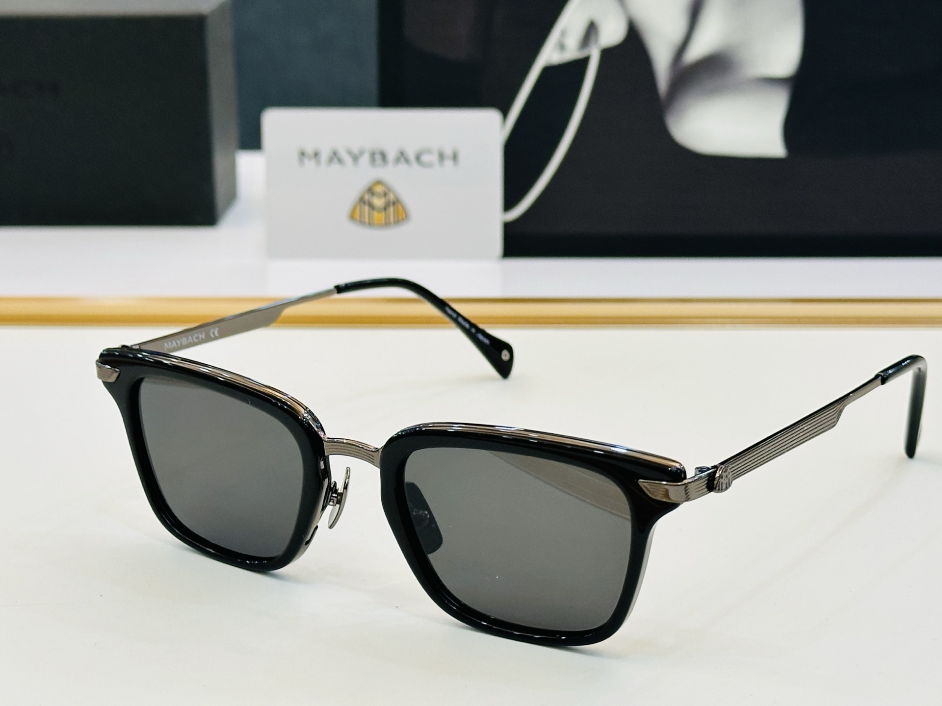 NO:373847,High quality Maybach exquisite workmanship MAYBAC*H Z5 Size51 mouth 22-145 Full texture A high quality glasses sunglasses sunglasses, glasses19860909高品质 迈巴赫 做工精美MAYBAC*H Z5 Size51口22-145 质感十足 A高品质 眼镜墨镜太阳镜,眼镜,glasses