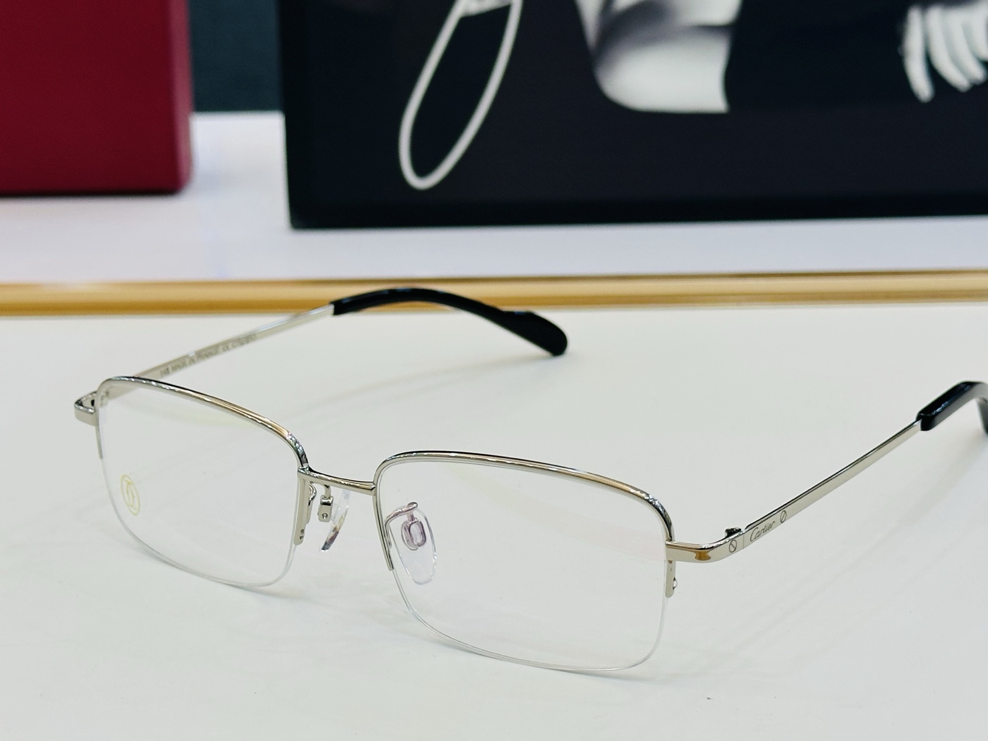 🆕 原版Cartie* 卡家 官网经典款 太阳镜 CT0255 Size：55口18-142 电镀工艺精