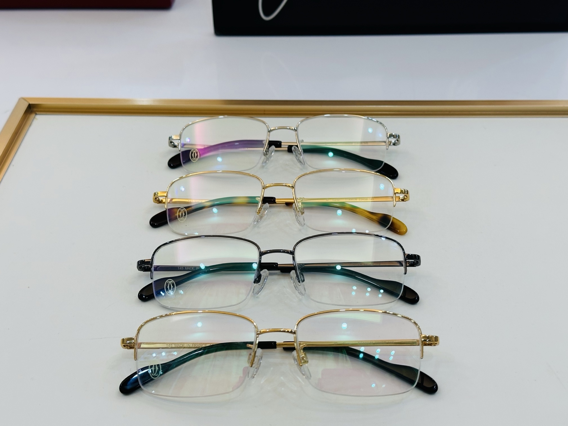 🆕 原版Cartie* 卡家 官网经典款 太阳镜 CT0255 Size：55口18-142 电镀工艺精