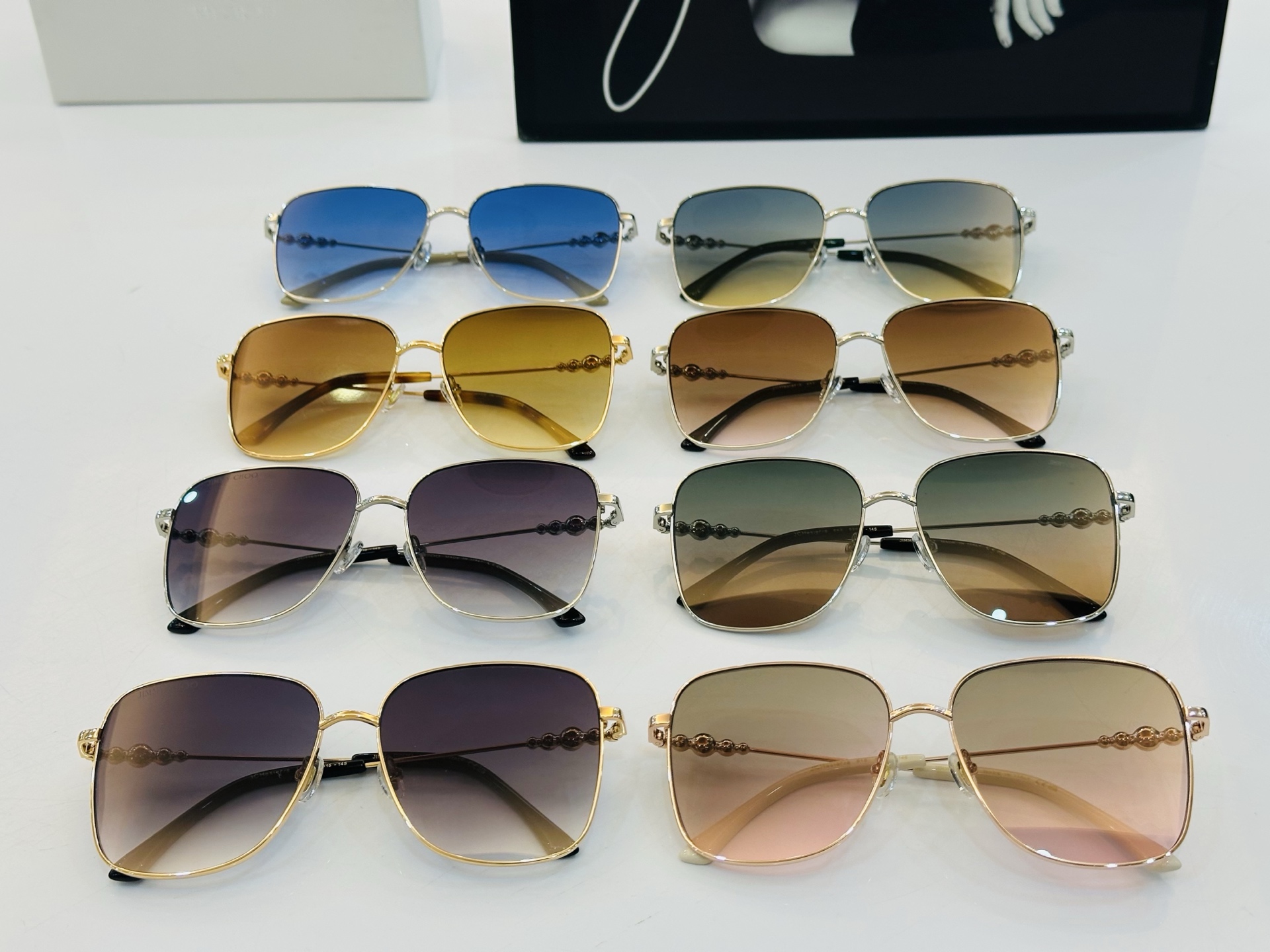 JIMMY CHO* 吉米家 JCHESTER/S Size：59口15-145  新款  坚持一如既往