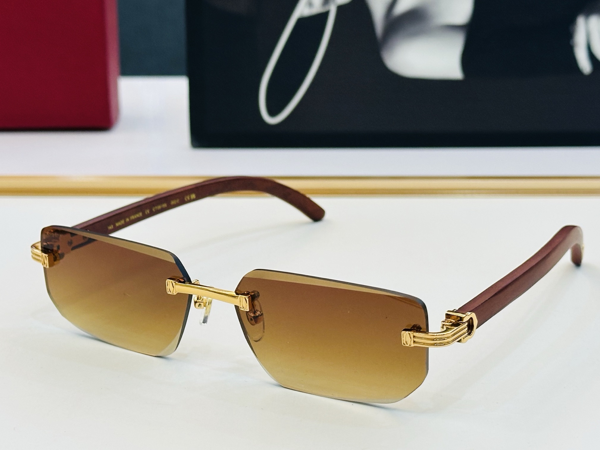 🆕 原版Cartie* 卡家 官网经典款 太阳镜 CT0619S Size：59口17-143   电镀