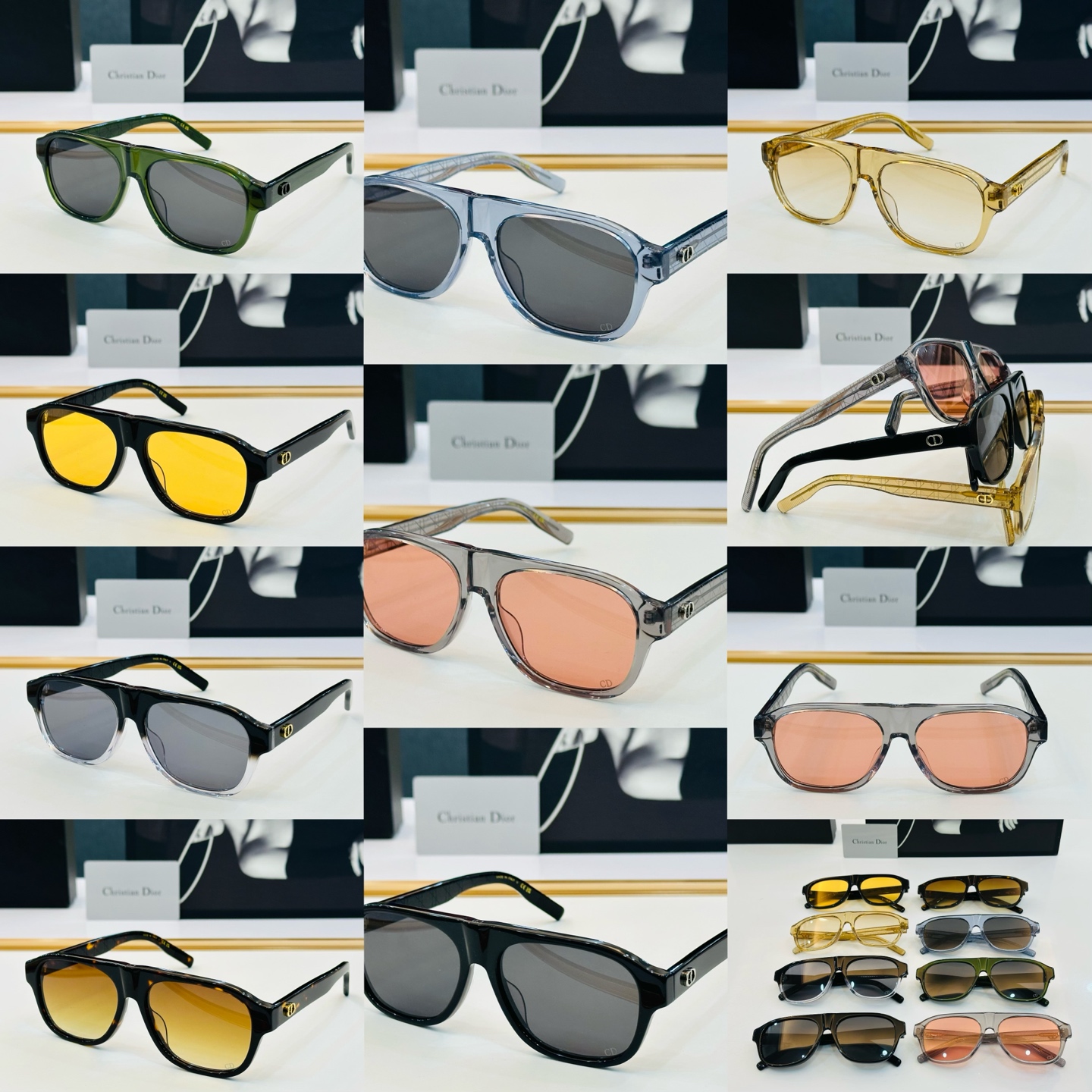 🔻🔻🔻DIO* 迪家 A1F Size：57口16-145  春夏款墨镜 😎🔆 C搭配镜腿精致 质量上佳