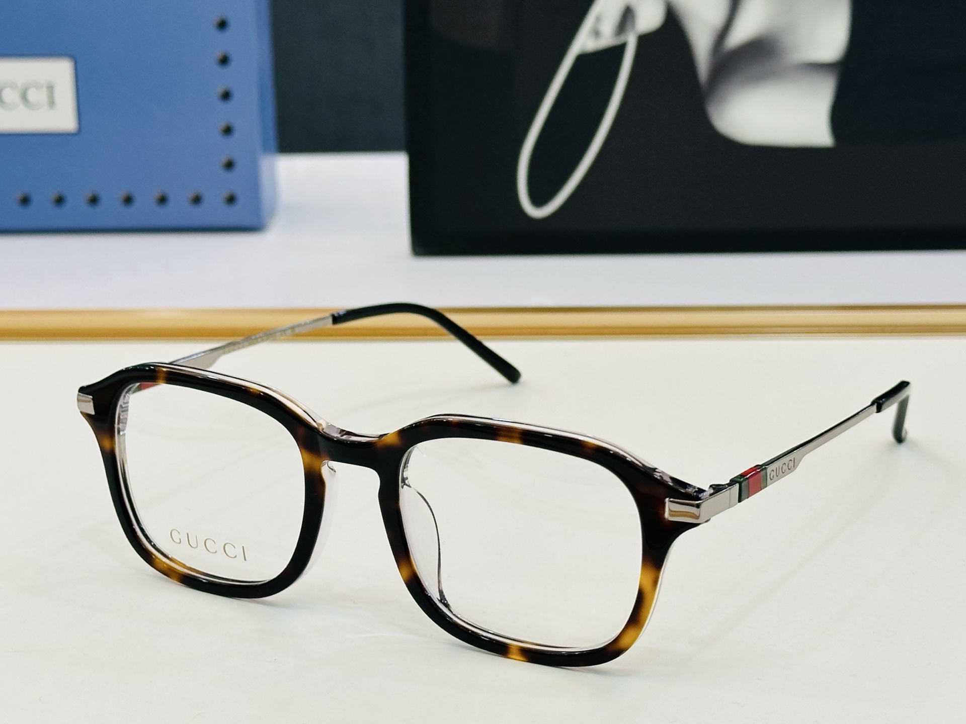 🔺GUCC*🔻 古家GG1891O Size：49口22-145  原版墨镜搭配镜框🔝🔝时尚靓丽 B个性