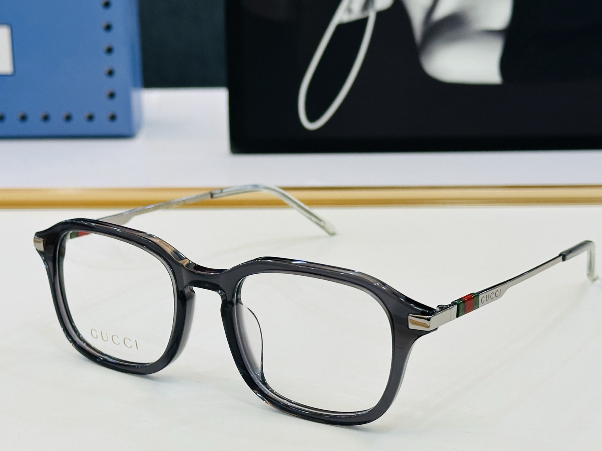 🔺GUCC*🔻 古家GG1891O Size：49口22-145  原版墨镜搭配镜框🔝🔝时尚靓丽 B个性