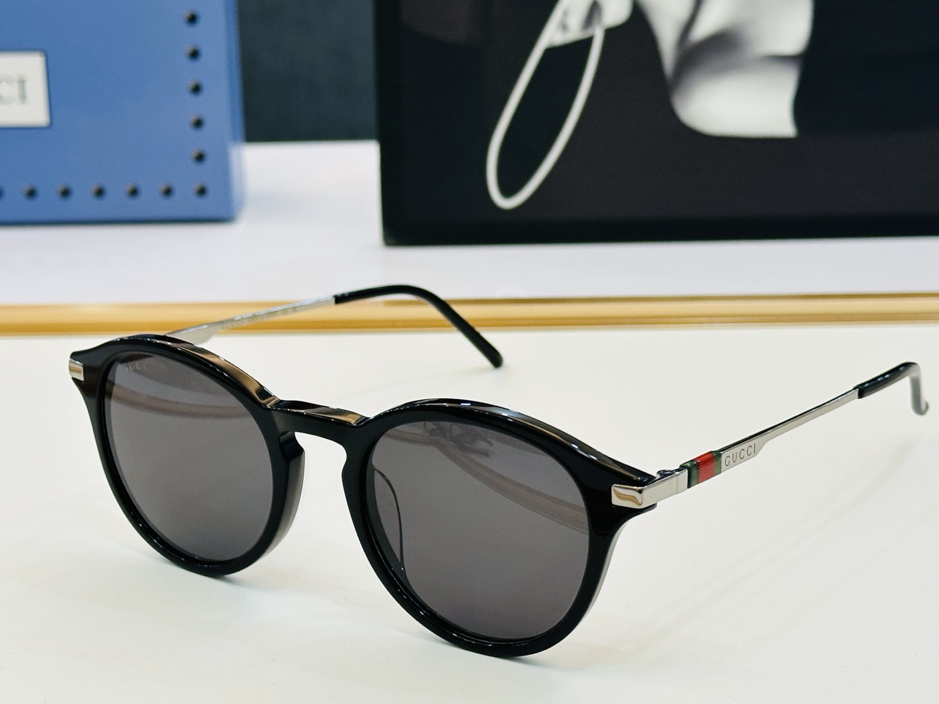 🔺GUCC*🔻 古家GG1890SA Size：49口22-145  原版墨镜🔝🔝时尚靓丽 B个性十足❤