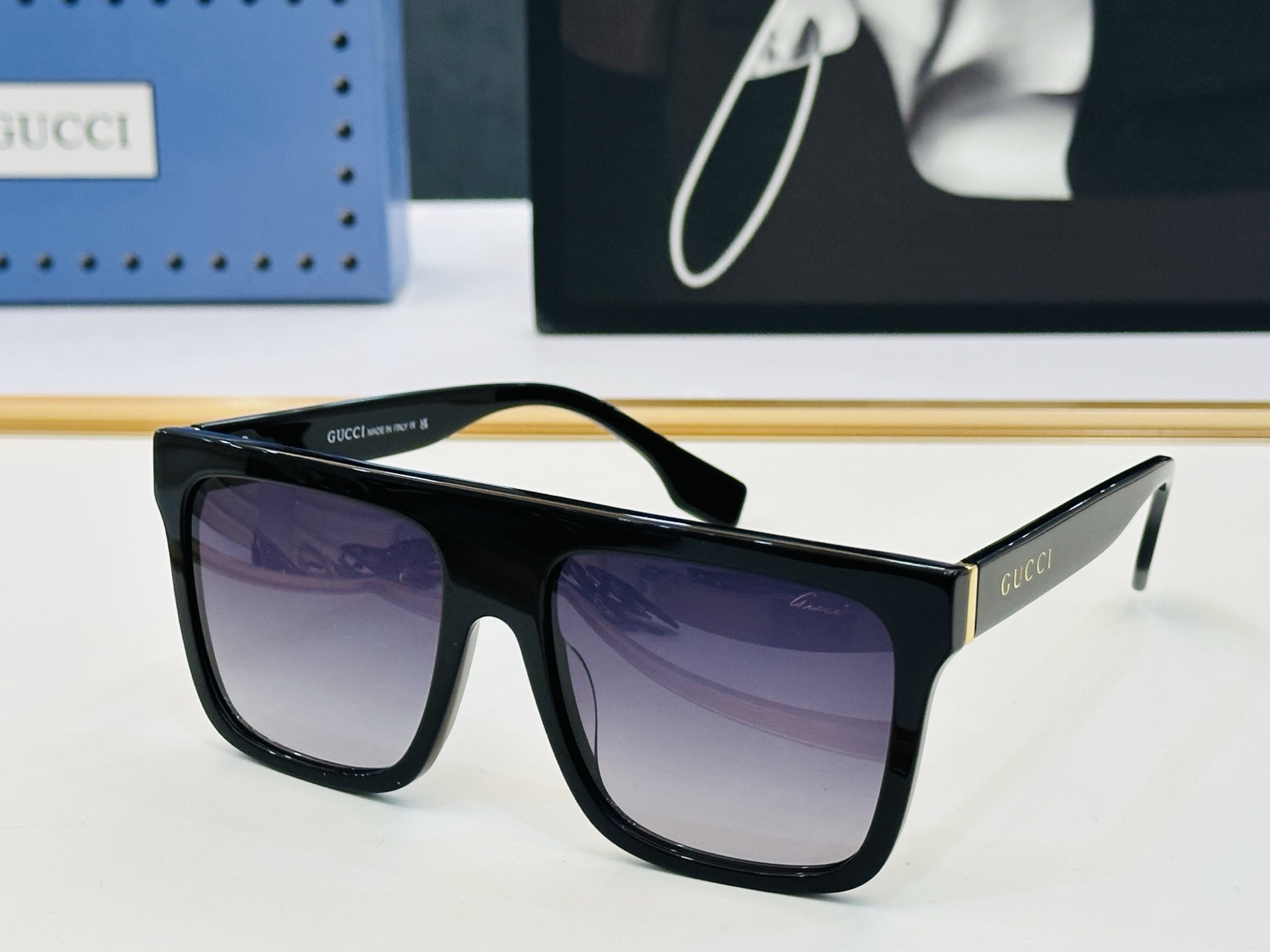 爆款 到货GUCC*  古家 GG1878S Size：57口18-145 经典板材框 悠闲C 🎈超经典