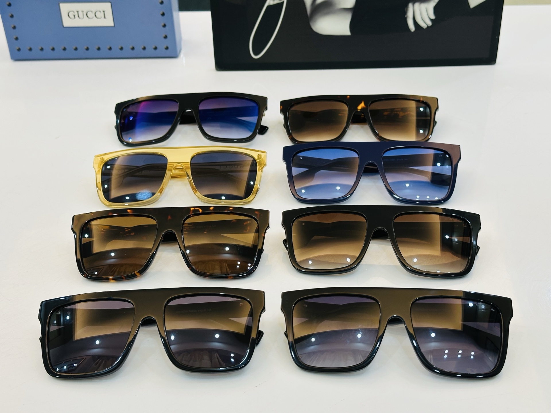 爆款 到货GUCC*  古家 GG1878S Size：57口18-145 经典板材框 悠闲C 🎈超经典