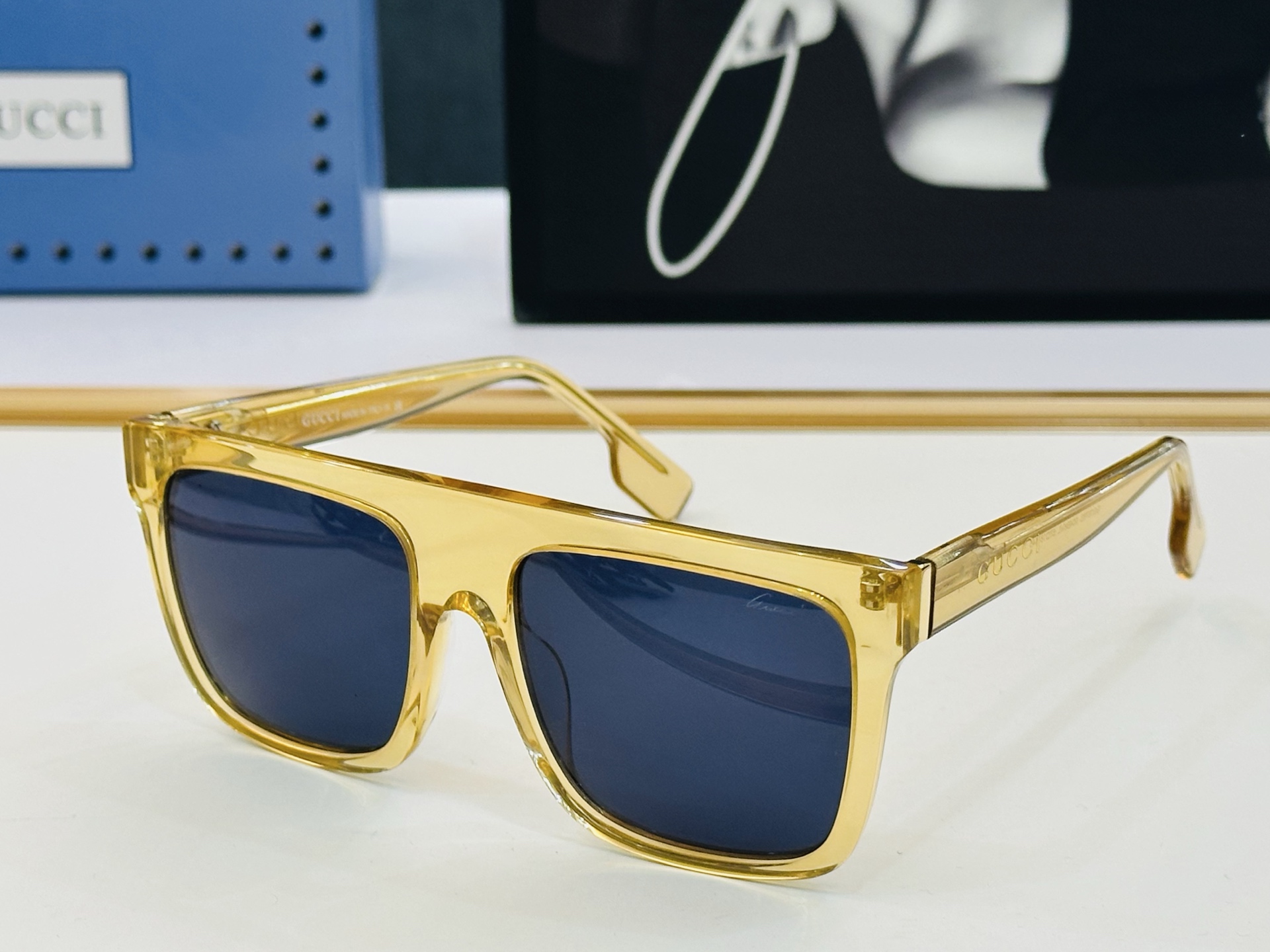 爆款 到货GUCC*  古家 GG1878S Size：57口18-145 经典板材框 悠闲C 🎈超经典