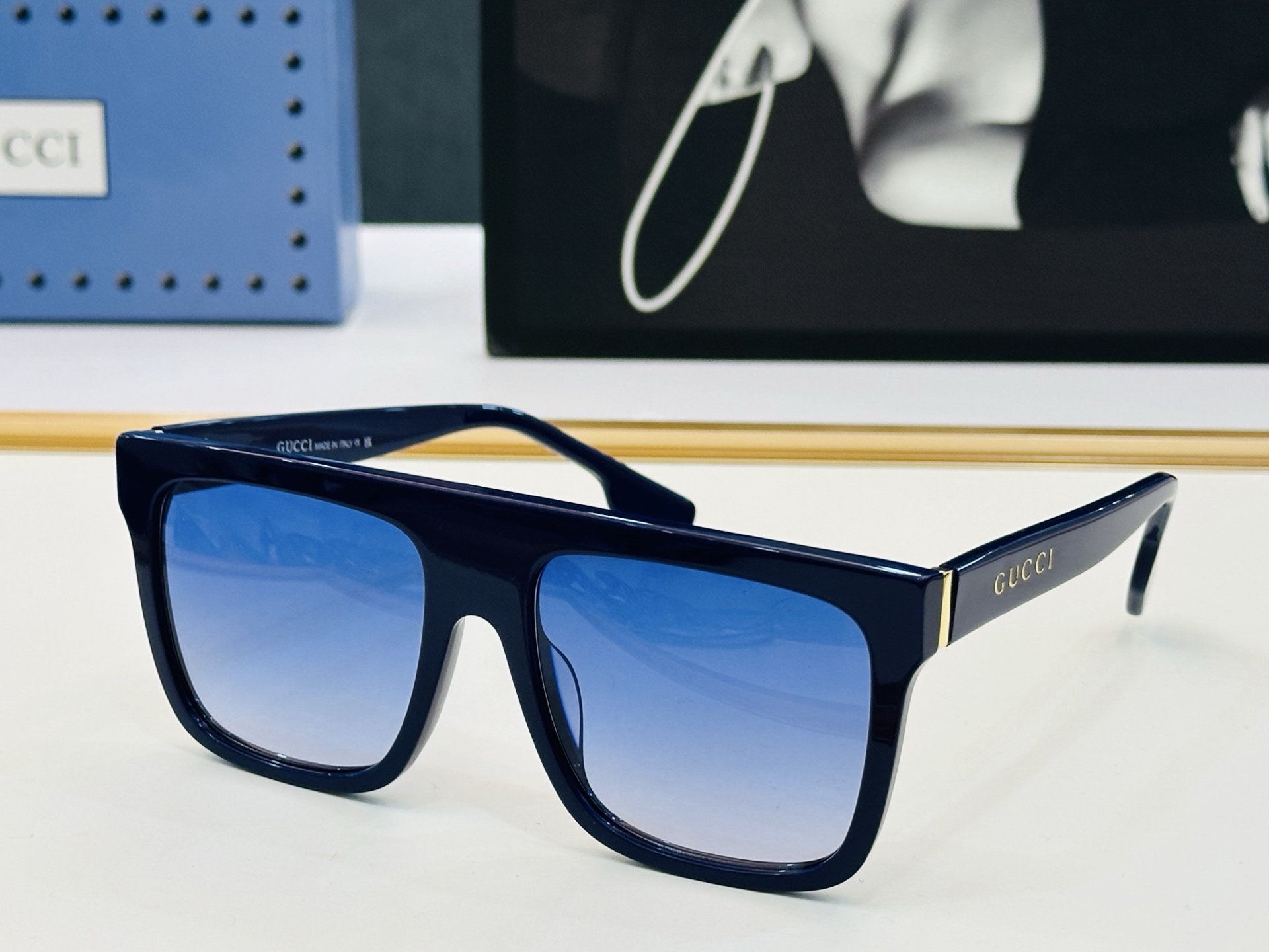 爆款 到货GUCC*  古家 GG1878S Size：57口18-145 经典板材框 悠闲C 🎈超经典