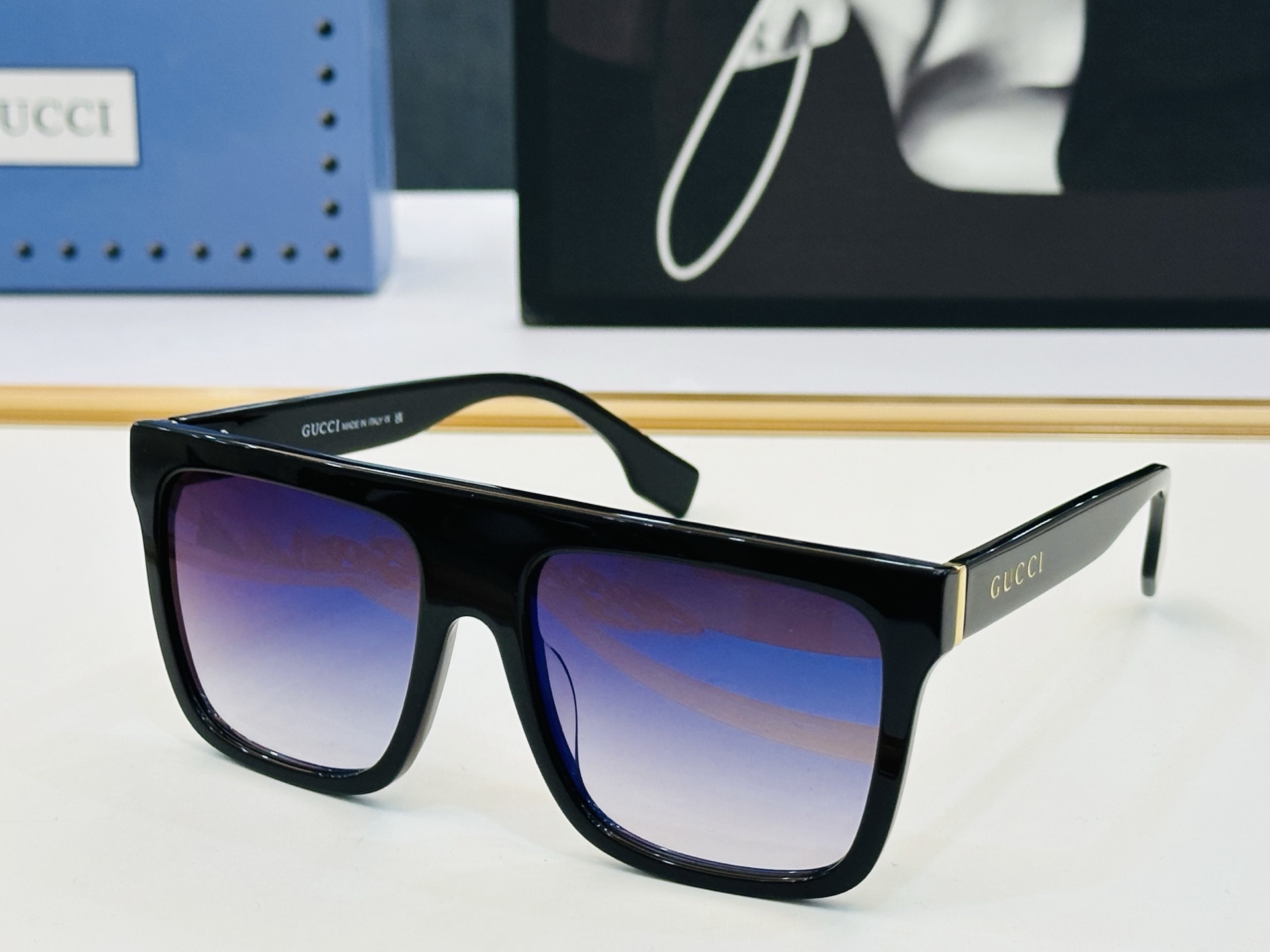 爆款 到货GUCC*  古家 GG1878S Size：57口18-145 经典板材框 悠闲C 🎈超经典