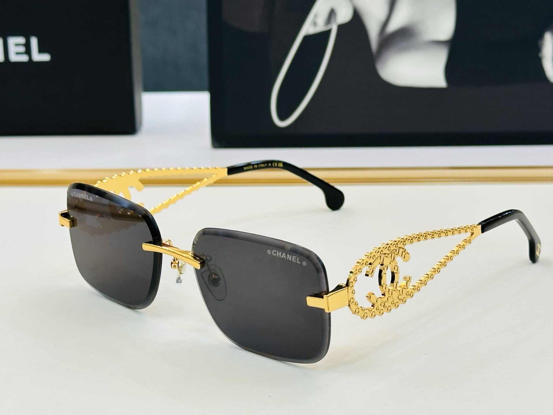 NO:373915,【CHANE*/Xiangjia】MODEL: A95108 Size60 17-150 b Sunglasses Glasses Sunglasses Sunglasses, glasses, chanel, chanel19860909【CHANE*/香家】MODEL: A95108 Size60口17-150 b太阳镜 眼镜墨镜太阳镜,眼镜,chanel,chanel,glasses