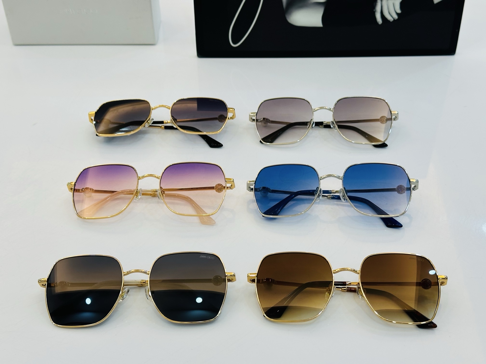 JIMMY CHO* 吉米家 JC4008 Size：57口19-142 新款 坚持一如既往最高品质 百