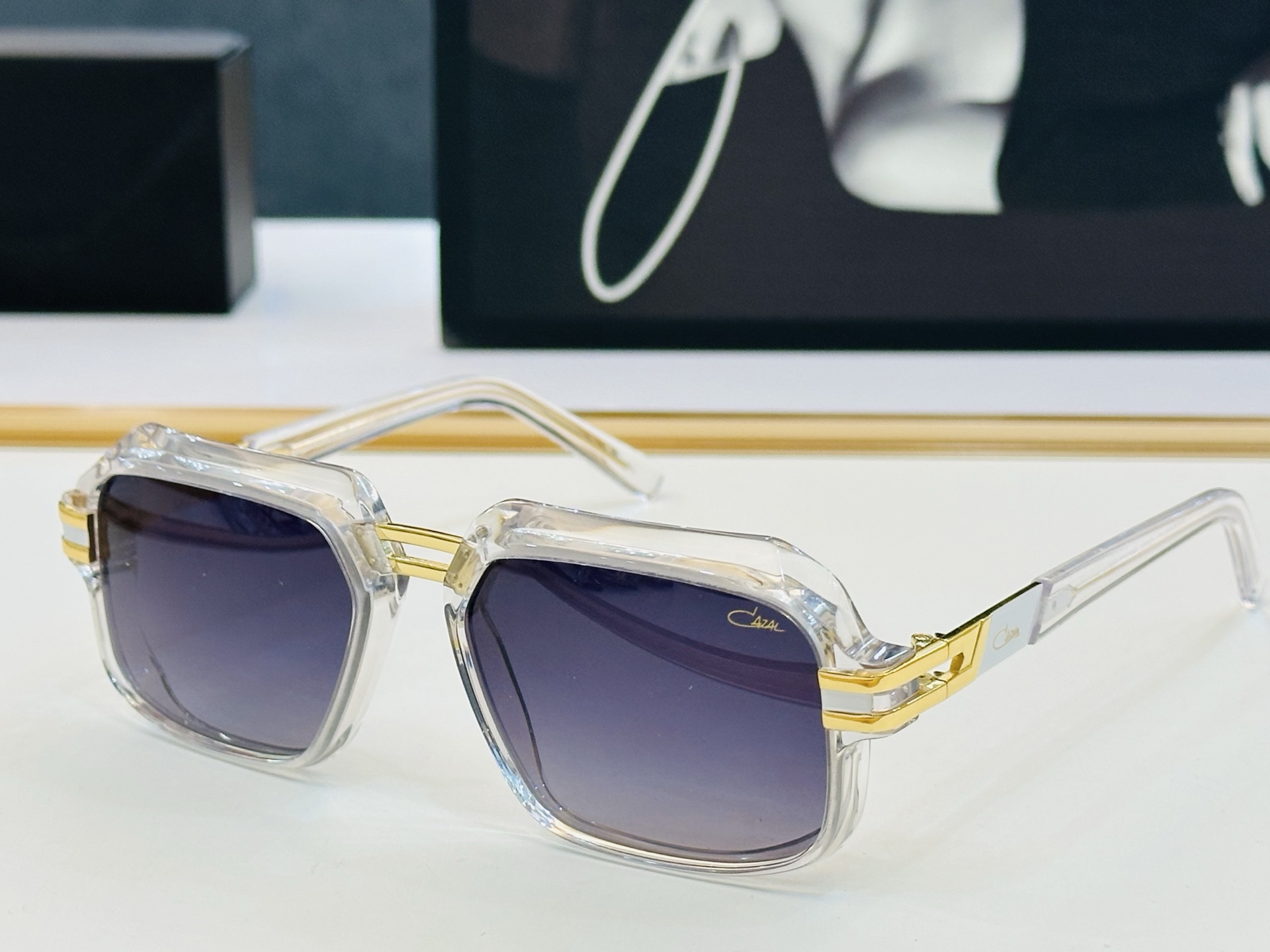 卡加尔 new CAZAL Model:MOD6004 Size: 56口17-145 曲线和直线大胆组