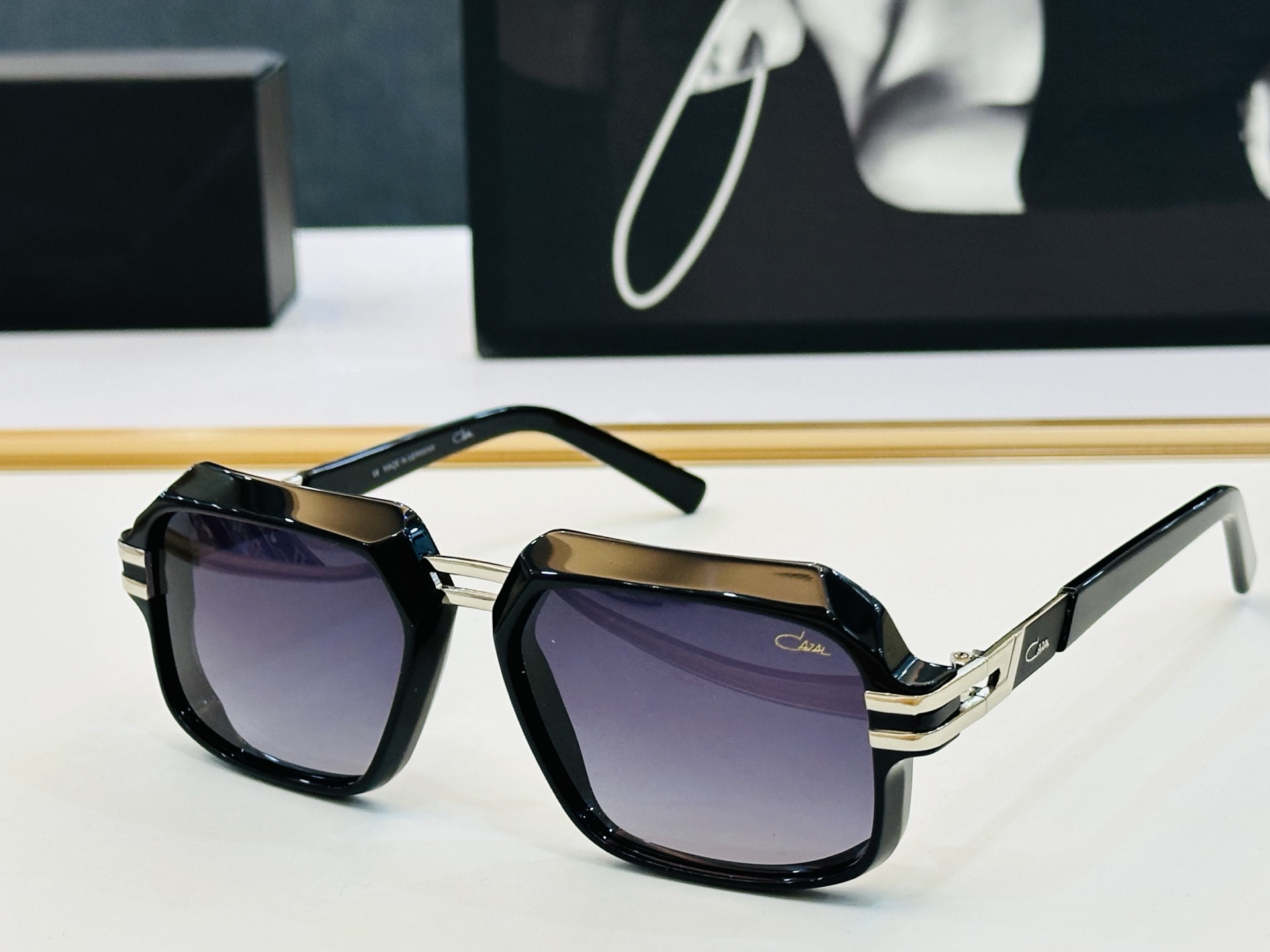 卡加尔 new CAZAL Model:MOD6004 Size: 56口17-145 曲线和直线大胆组