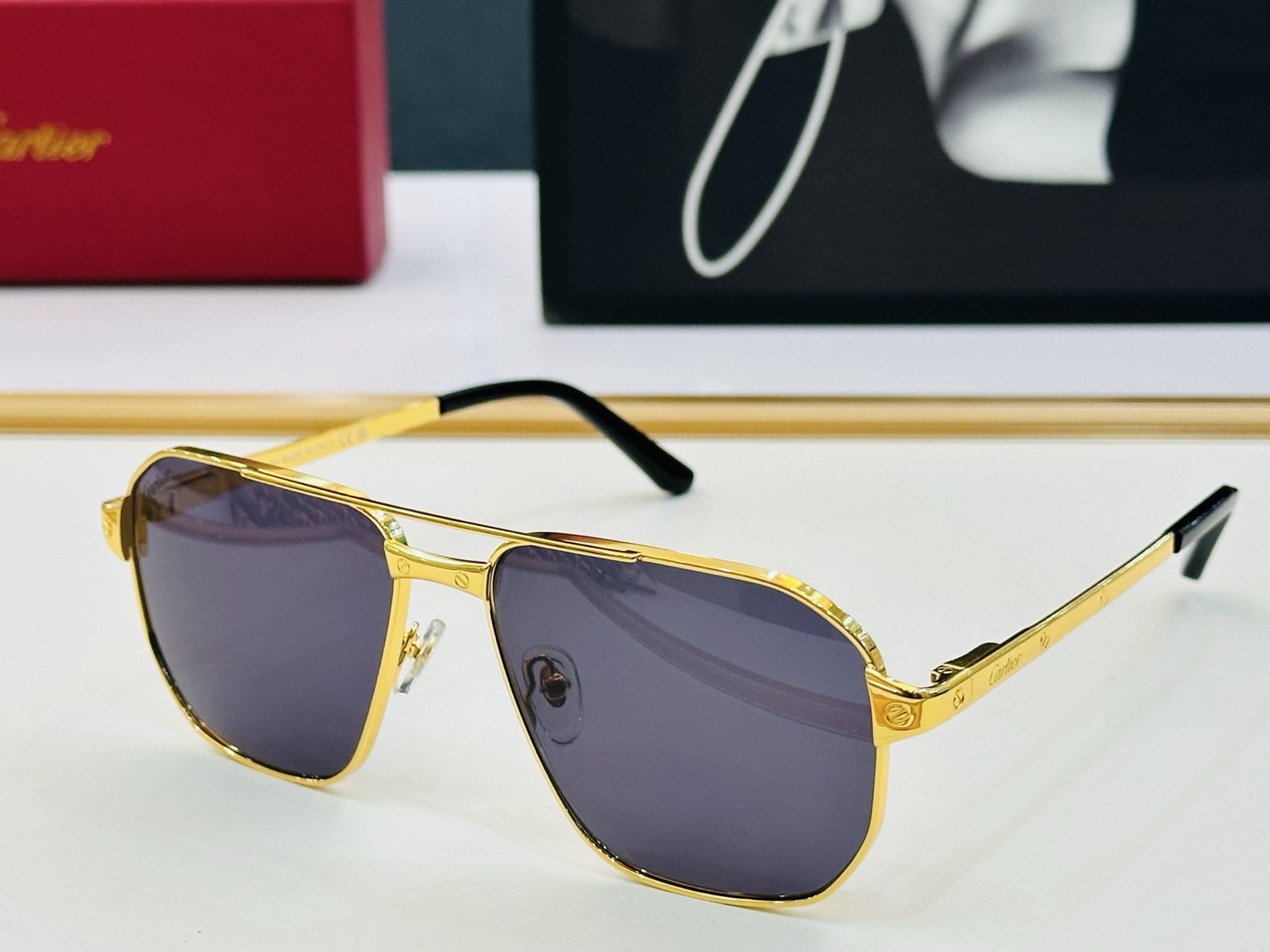 🆕 Cartie* CT0424S Size：59口15-140 卡家 上脸体验感非常赞超轻便。C设计大