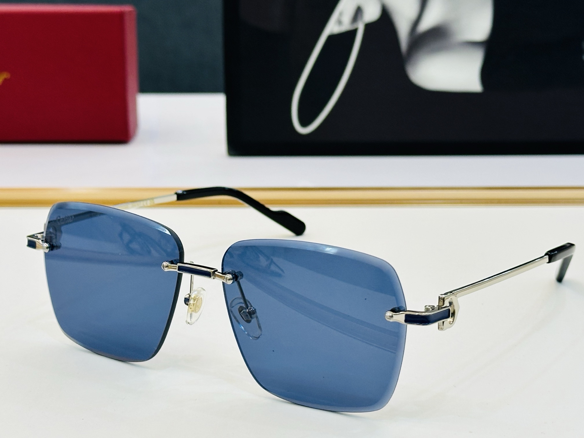 Cartier-卡家 ✨CT0336S Size：60口15-145 不挑脸型 简约大气 时尚休闲 👌👃