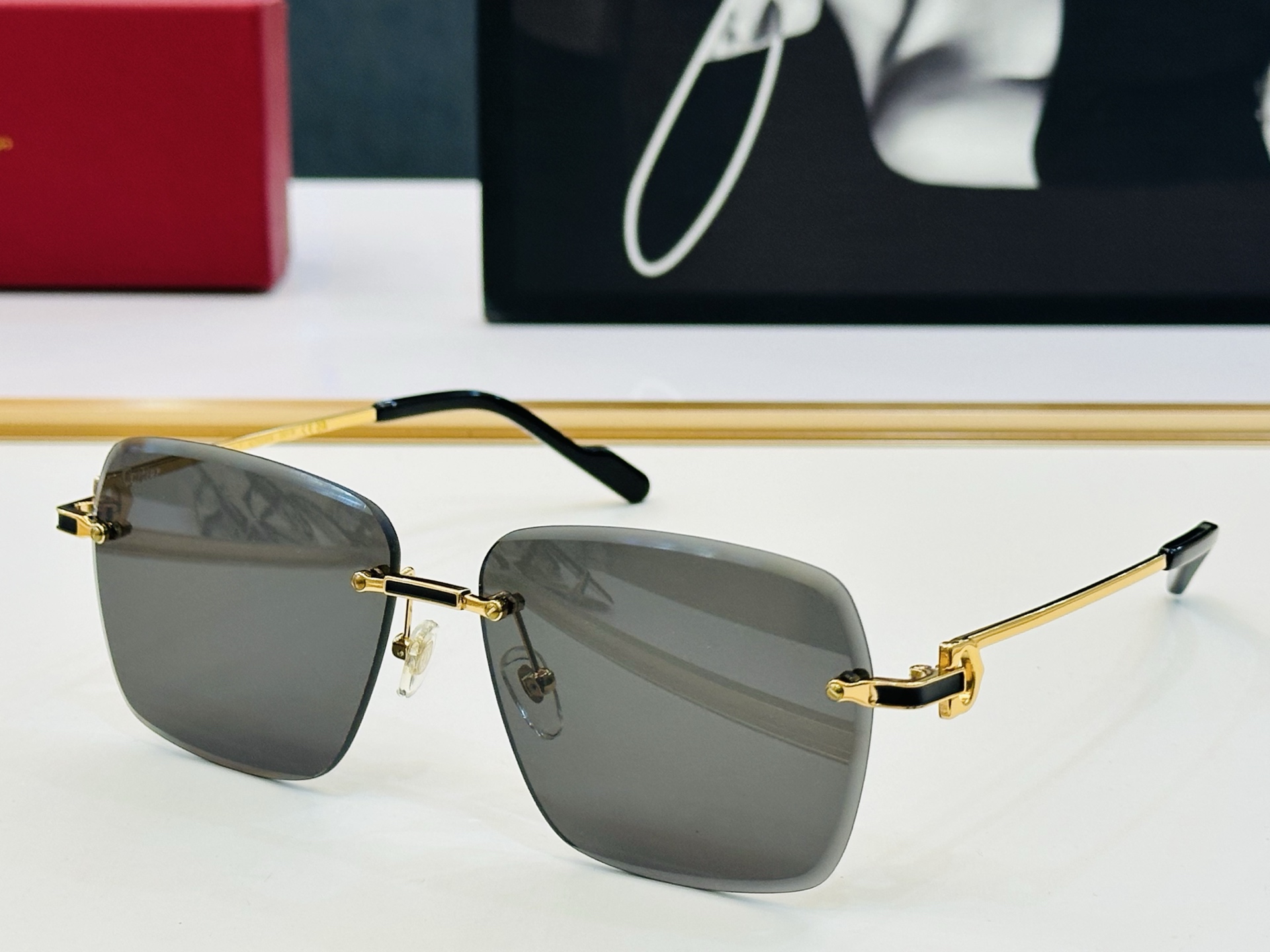 Cartier-卡家 ✨CT0336S Size：60口15-145 不挑脸型 简约大气 时尚休闲 👌👃