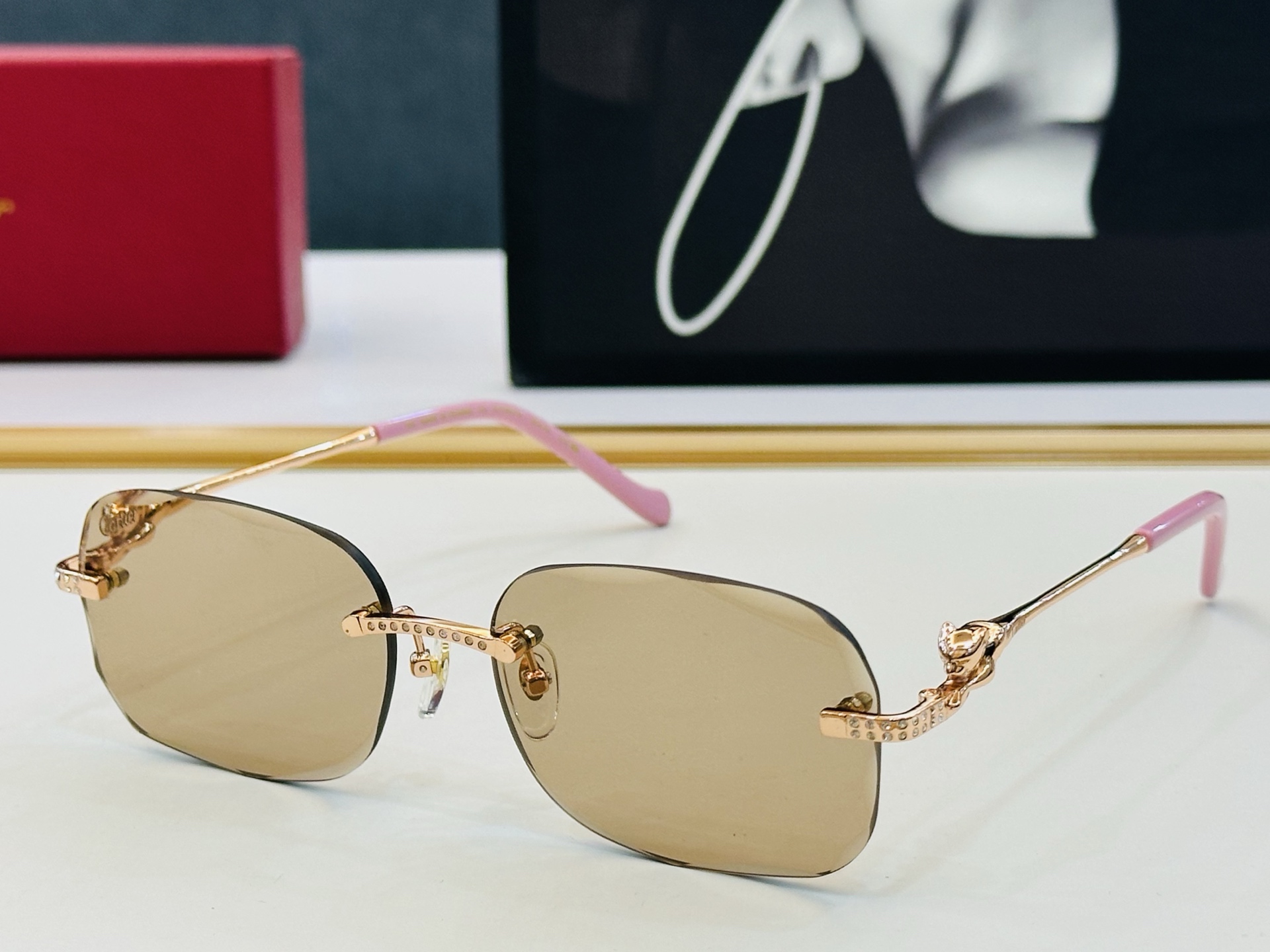 🆕 原版Cartie* 卡家 官网经典款 太阳镜 CT0687S Size：57口17-145 电镀工艺