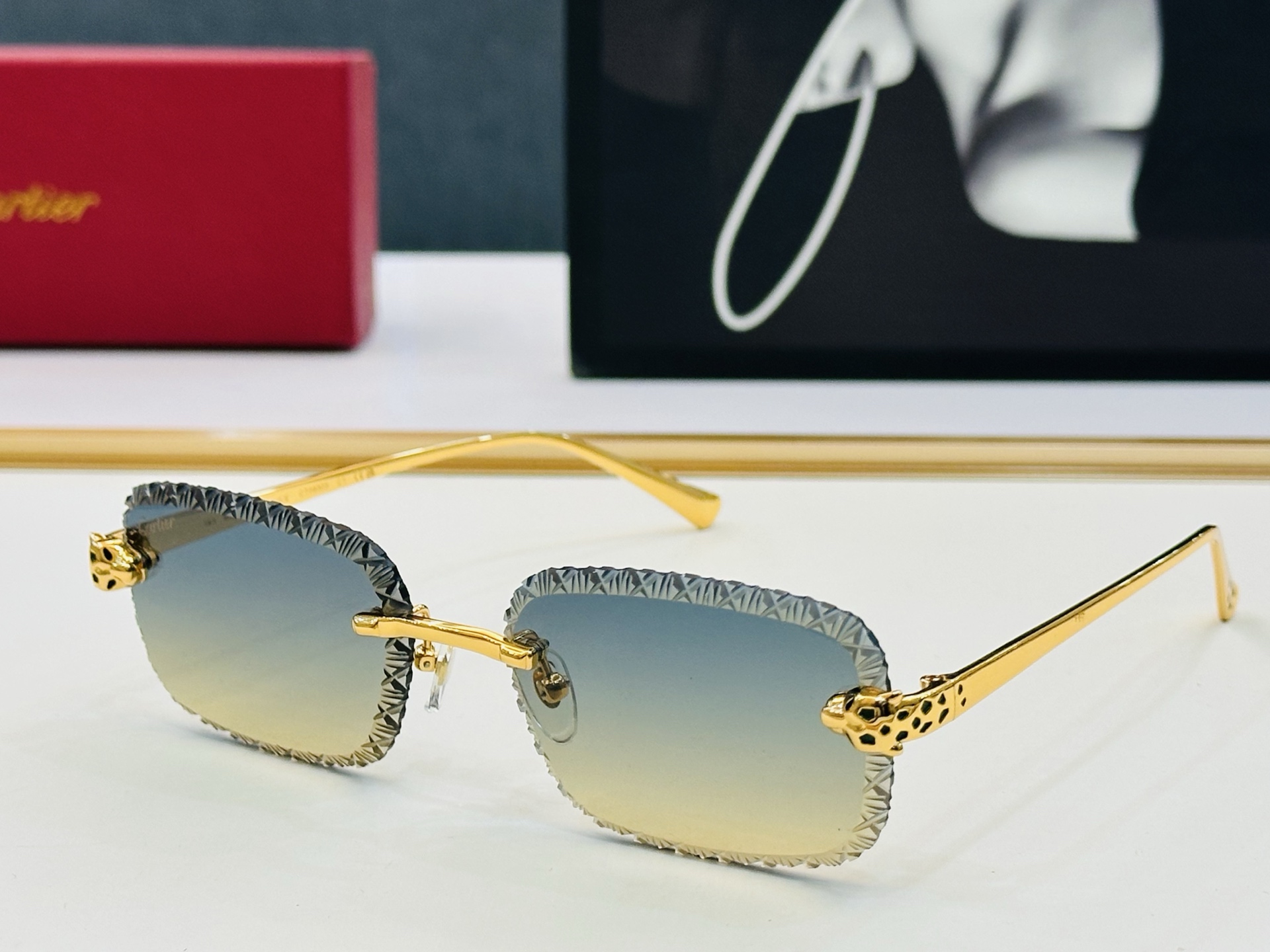 🆕 原版Cartie* 卡家 太阳镜 CT0830S Size：58口17-143 电镀工艺精湛大牌品 