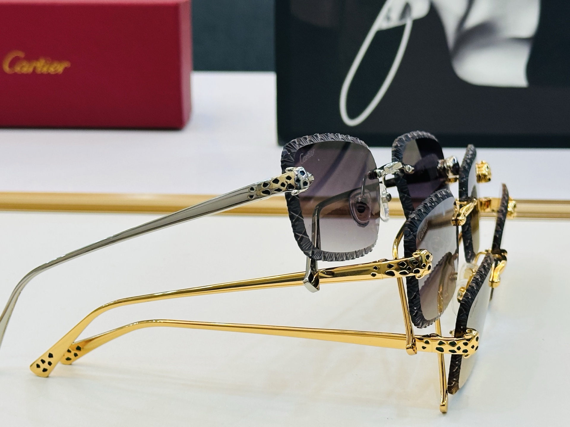 🆕 原版Cartie* 卡家 太阳镜 CT0830S Size：58口17-143 电镀工艺精湛大牌品 