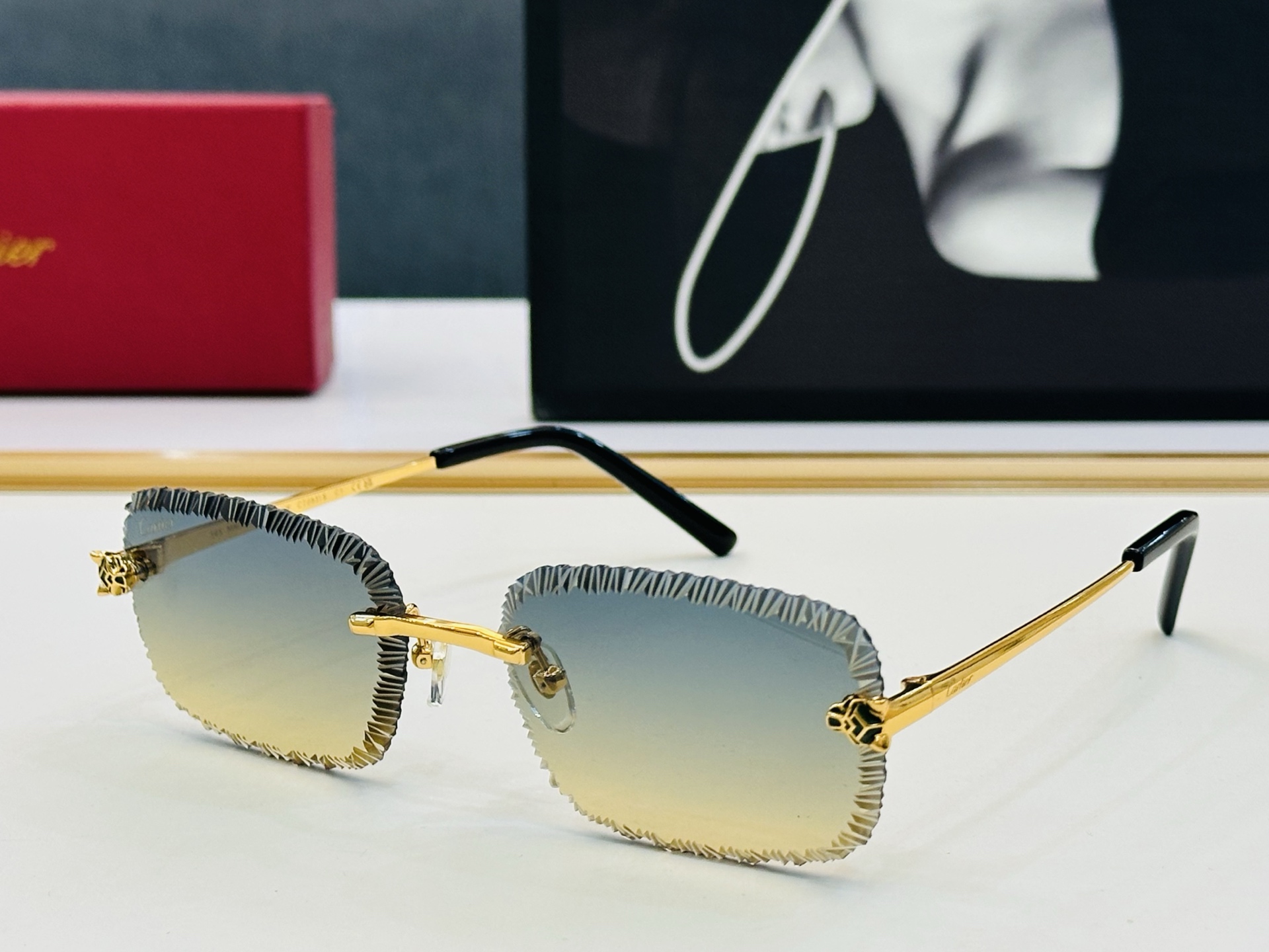 🆕 原版Cartie* 卡家 太阳镜 CT0831S Size：59口17-143 电镀工艺精湛大牌品 