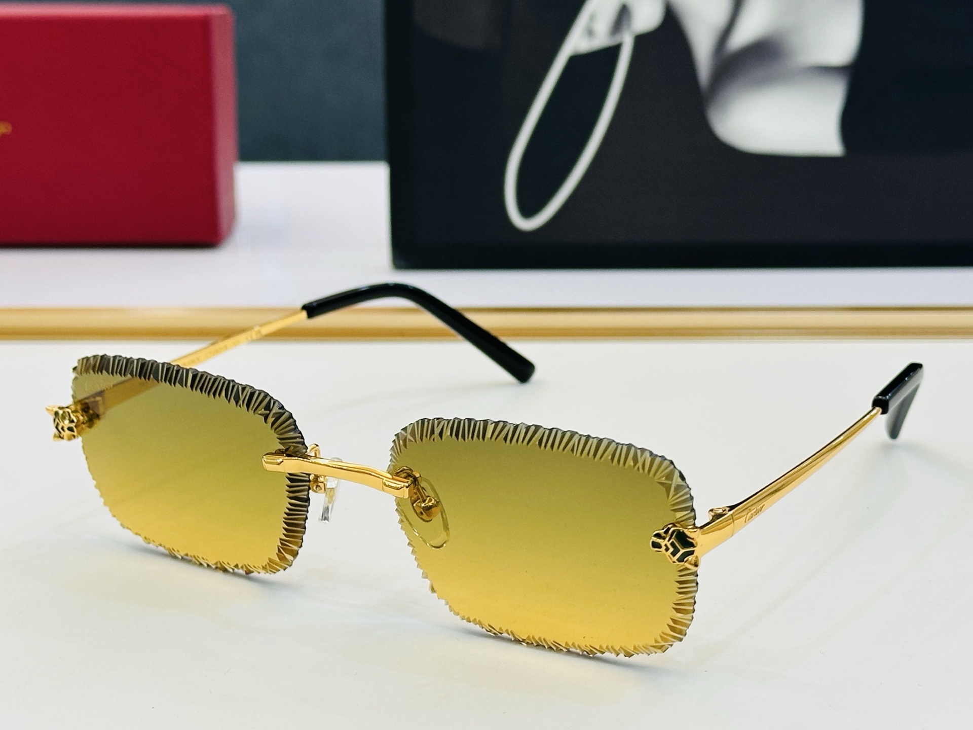 🆕 原版Cartie* 卡家 太阳镜 CT0831S Size：59口17-143 电镀工艺精湛大牌品 