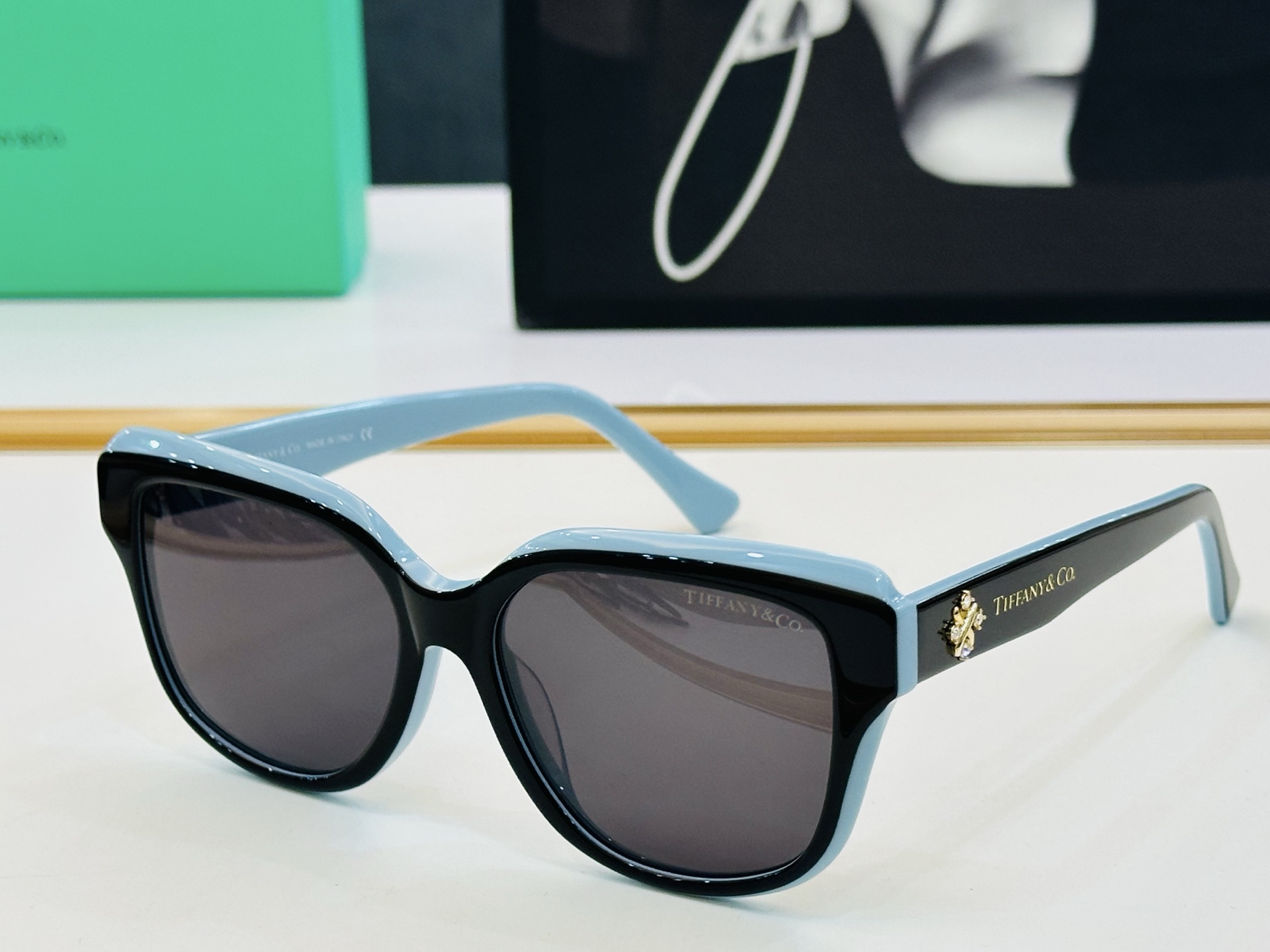 蒂芙家 Tiffany & CO. TF2334 Size：53口19-145 时尚太阳镜架 👍Z 多色