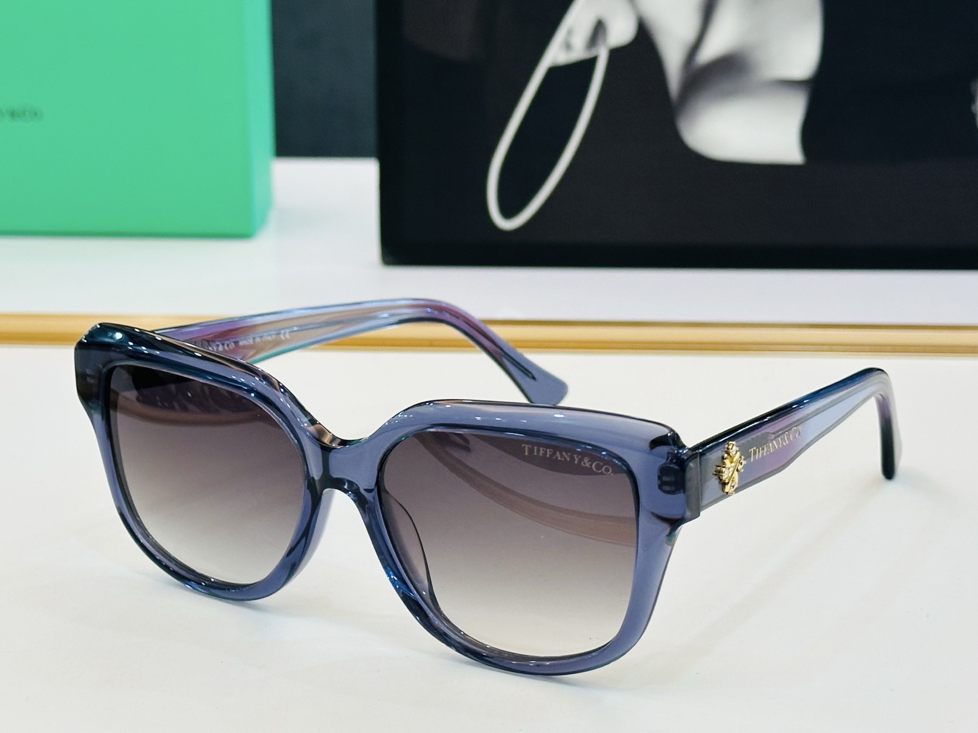 蒂芙家 Tiffany & CO. TF2334 Size：53口19-145 时尚太阳镜架 👍Z 多色