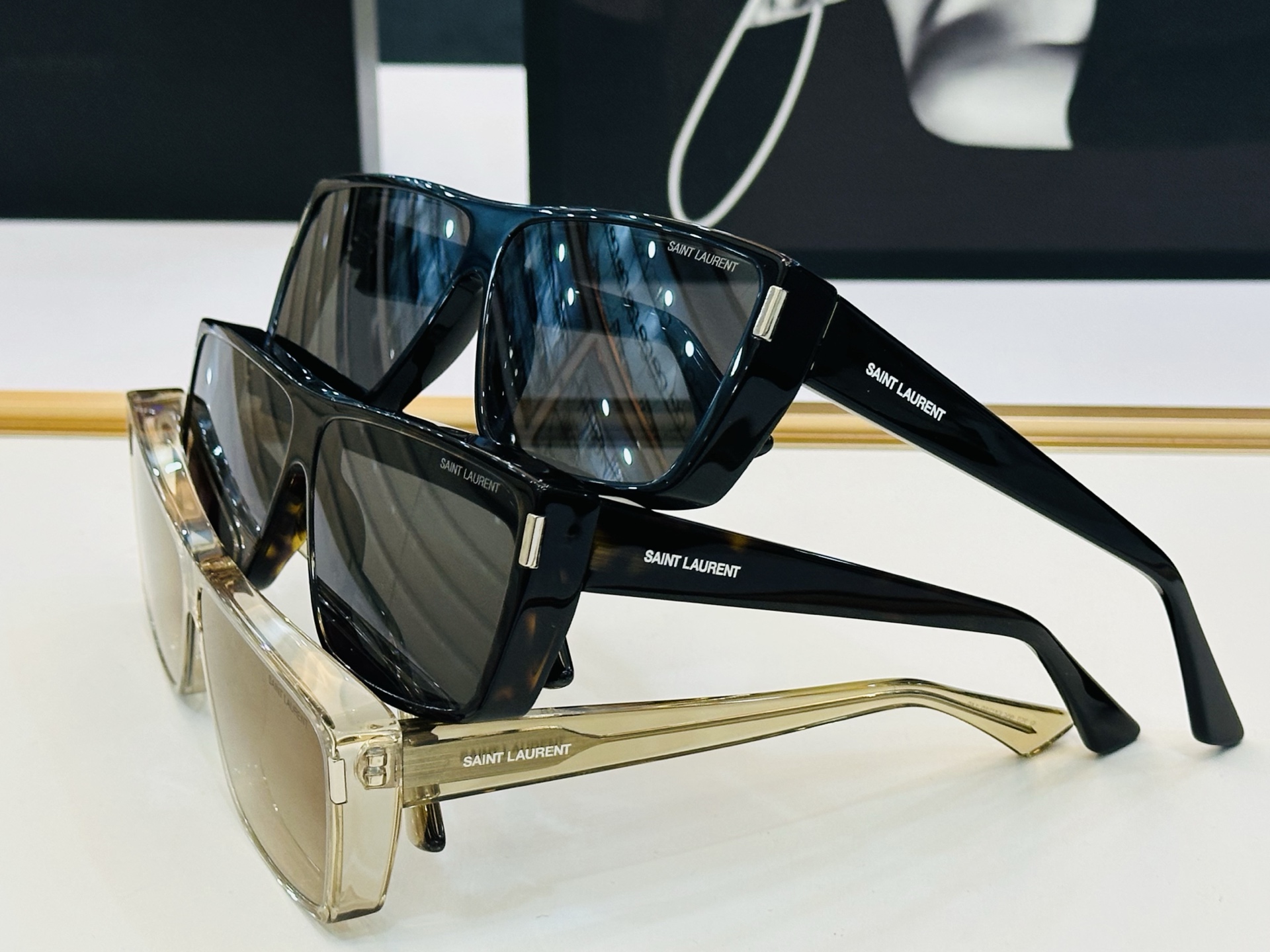 网红爆款 圣罗兰💫SL757 💫Size：64口10-140 金属款设计 CC俏皮甜美质感超好