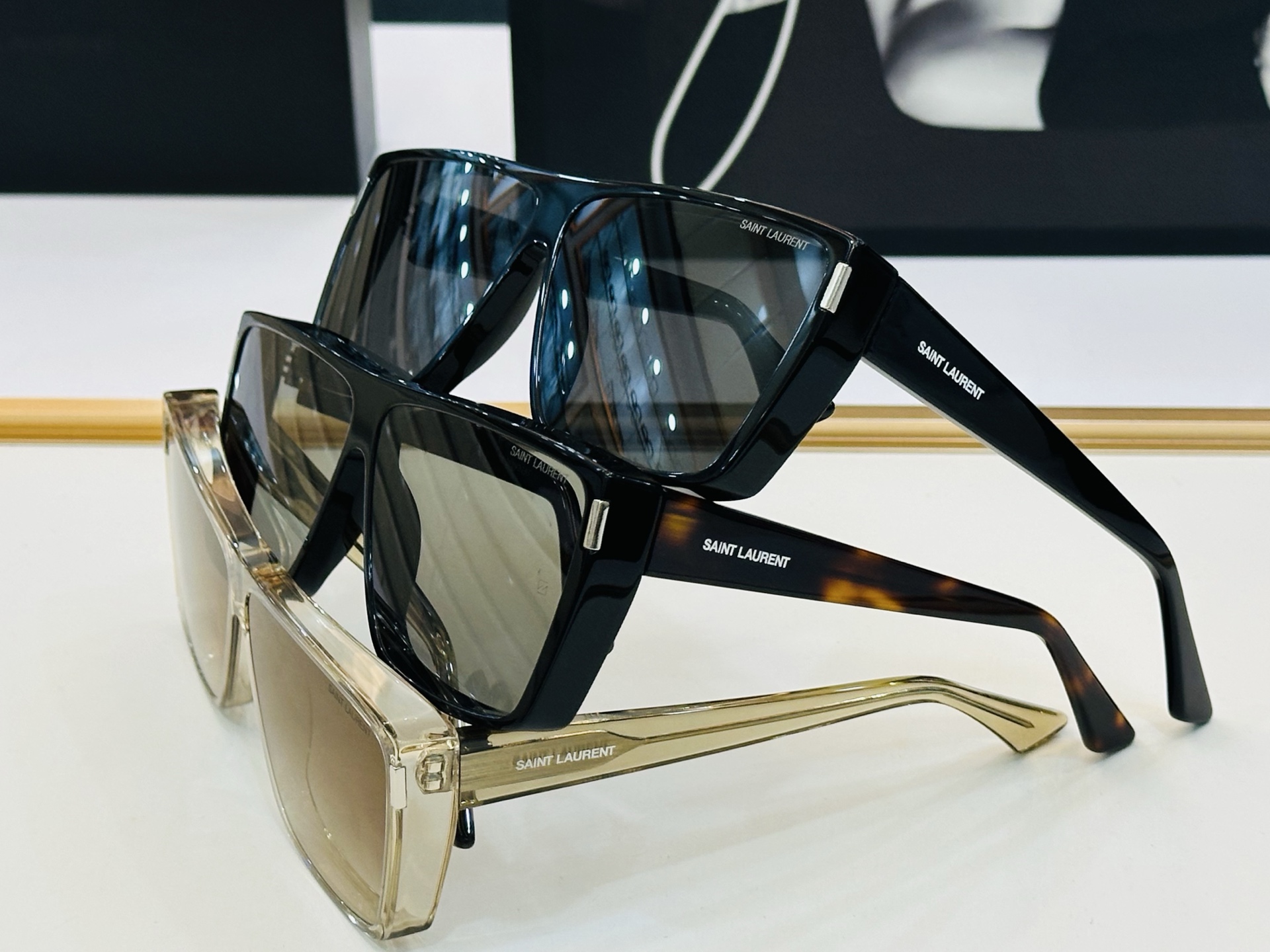 网红爆款 圣罗兰💫SL756 💫Size：64口09-140 金属款设计 CC俏皮甜美质感超好