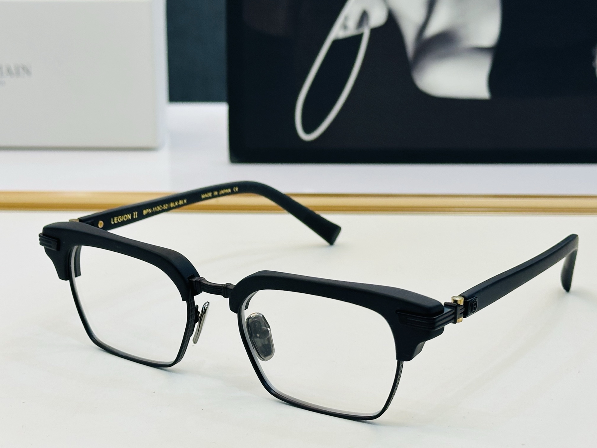 🆕 Balmain巴尔曼🌞MODEL:BPX-113A 🇨🇳🇨🇳🇨🇳SIZE: 52口19-140 标志