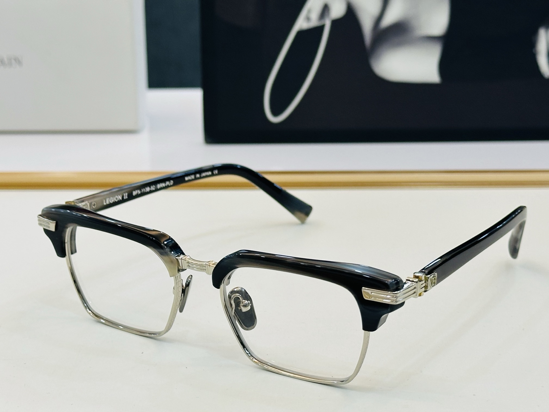 🆕 Balmain巴尔曼🌞MODEL:BPX-113A 🇨🇳🇨🇳🇨🇳SIZE: 52口19-140 标志