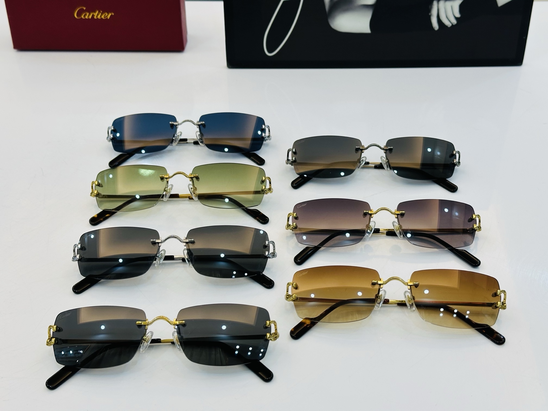 Cartie* 卡家 太阳镜 CT0550S Size：56口18-145 电镀工艺精湛气质十足！W男女