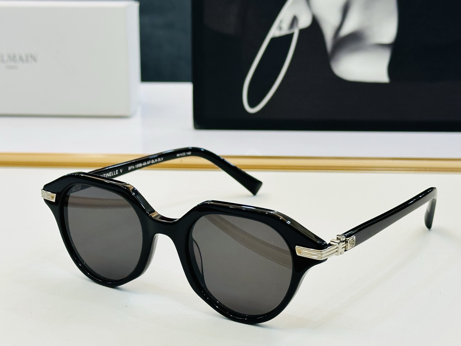 🆕 Balmain巴尔曼🌞MODEL:BPX-165F 🇨🇳🇨🇳🇨🇳SIZE: 48口22-140 标志