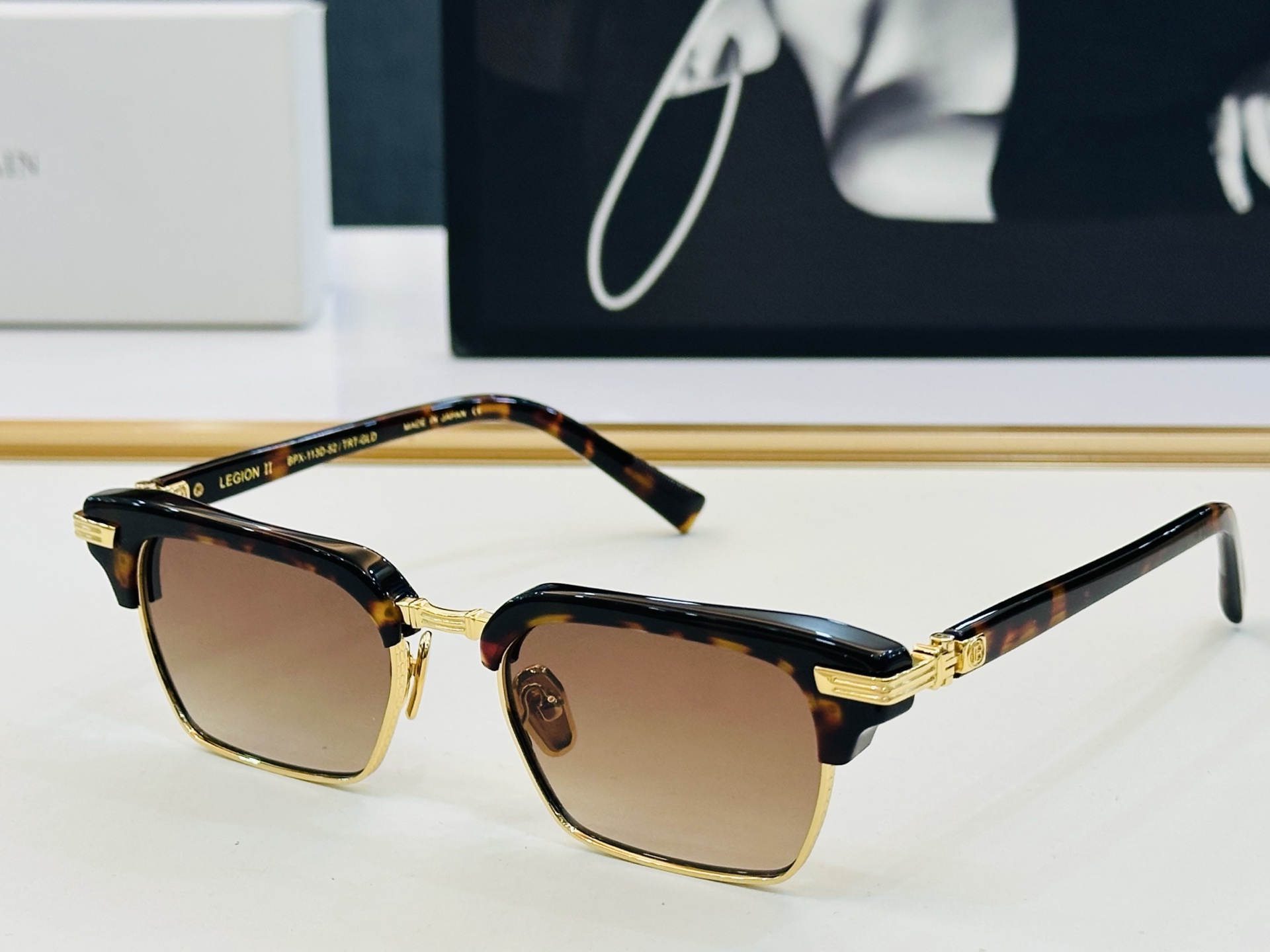 🆕 Balmain巴尔曼🌞MODEL:BPX-113A 🇨🇳🇨🇳🇨🇳SIZE: 52口19-140 标志