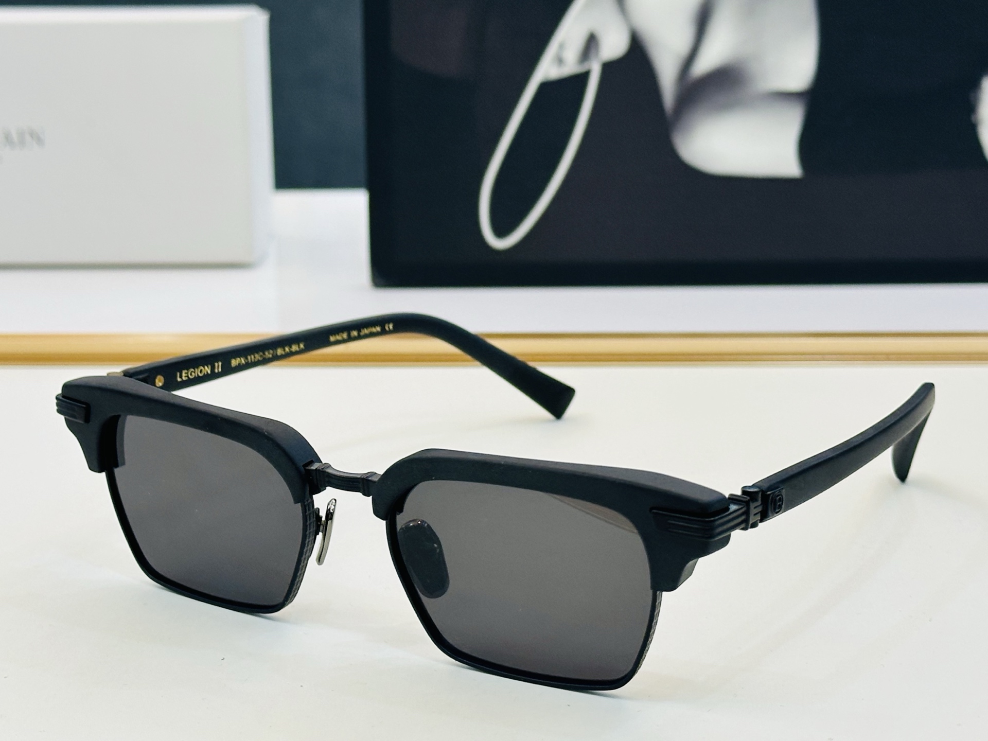 🆕 Balmain巴尔曼🌞MODEL:BPX-113A 🇨🇳🇨🇳🇨🇳SIZE: 52口19-140 标志