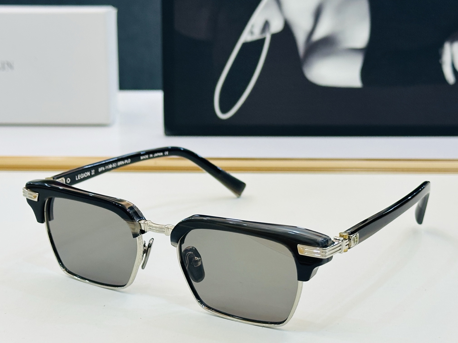 🆕 Balmain巴尔曼🌞MODEL:BPX-113A 🇨🇳🇨🇳🇨🇳SIZE: 52口19-140 标志