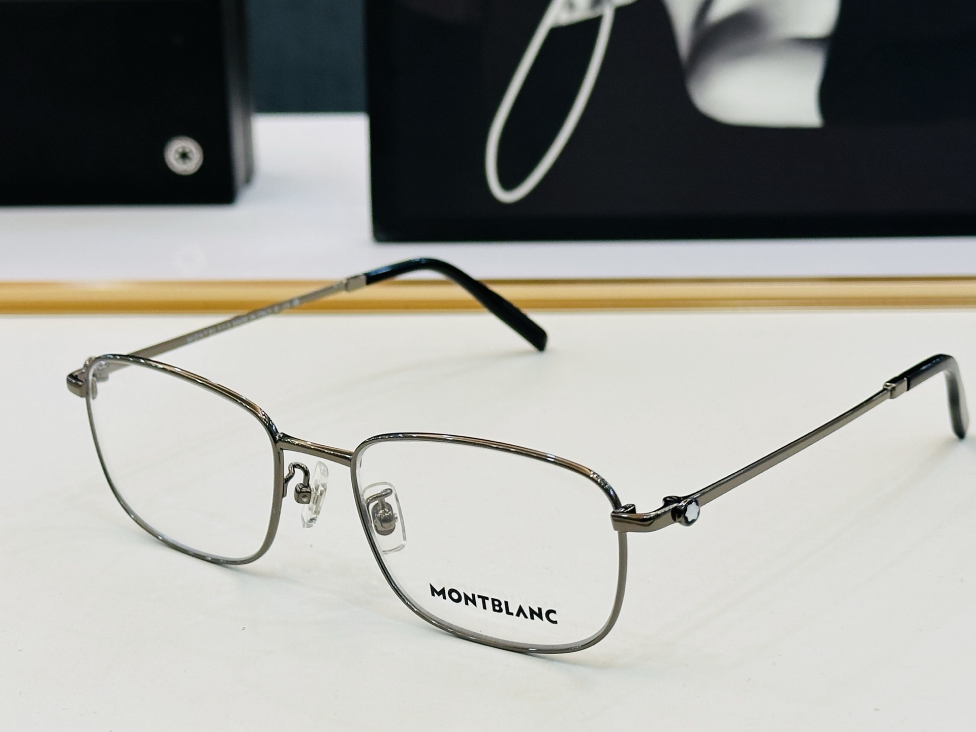 官网新品 MONTBLANC 万宝龙 MB0373OA Size：54口18-150 做工精良 👍👍J 