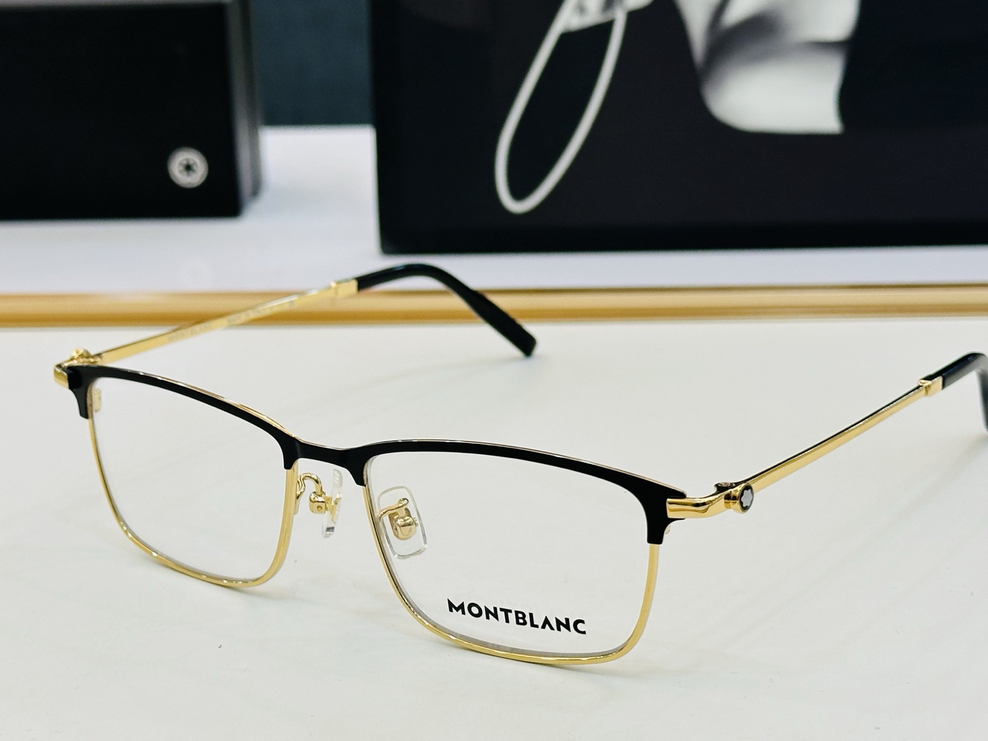 官网新品 MONTBLANC 万宝龙 MB0377OJ Size：54口17-150 做工精良 👍👍J 