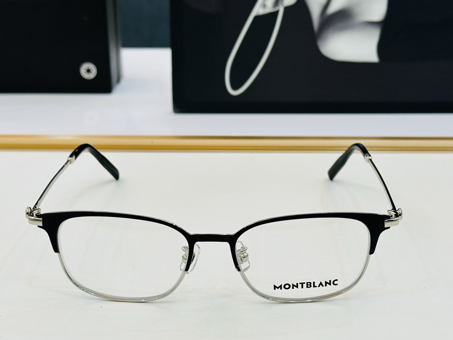 官网新品 MONTBLANC 万宝龙 MB0377OJ Size：54口17-150 做工精良 👍👍J 