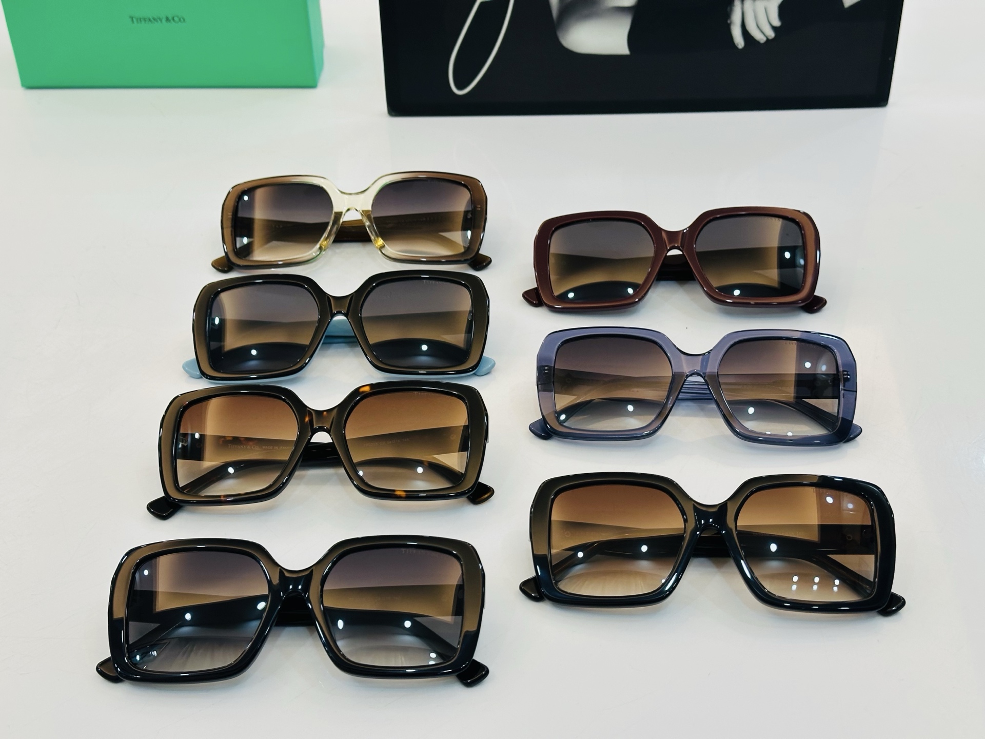 蒂芙家 Tiffany & CO. TF2335 Size：54口18-145 时尚太阳镜架 👍Z 多色