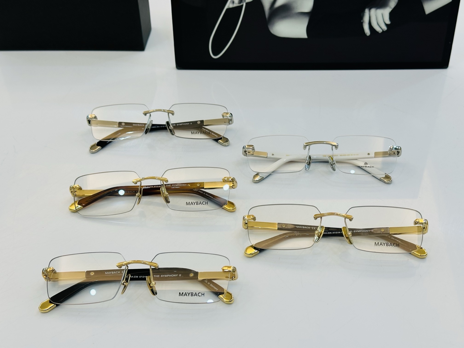 高品质 迈巴赫 🎉🎉做工精美💕💕MAYBAC*H Z36 Size：57口18-145 质感十足 A👍高